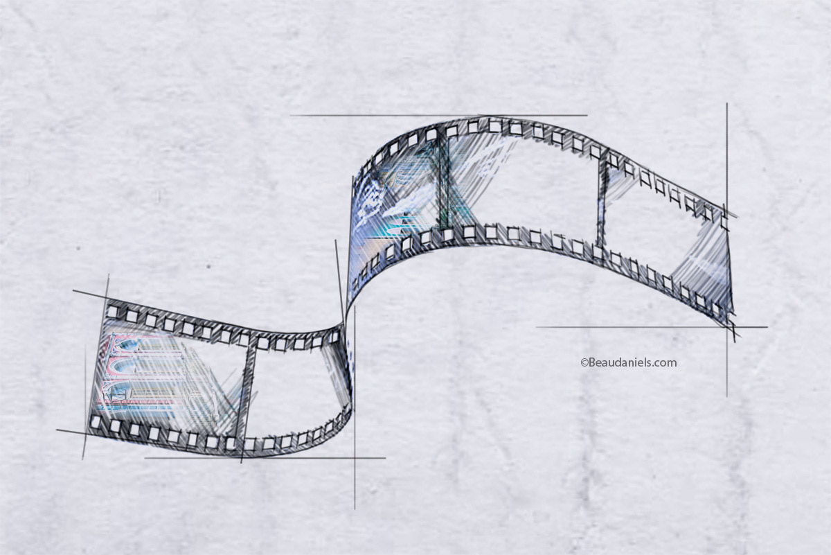 Film strip spot.