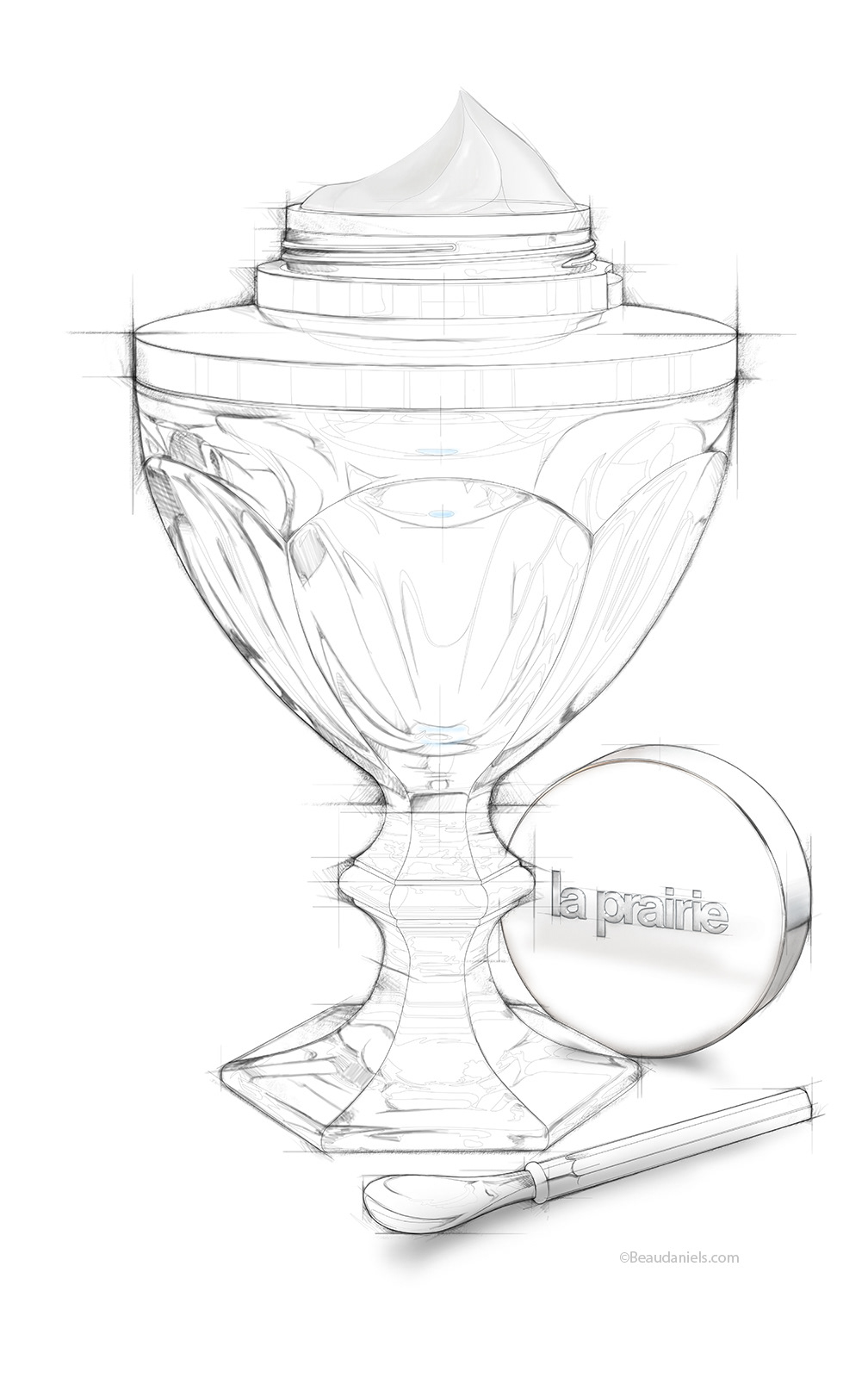 La prairie drawing, I prefered the illustration at this stage,