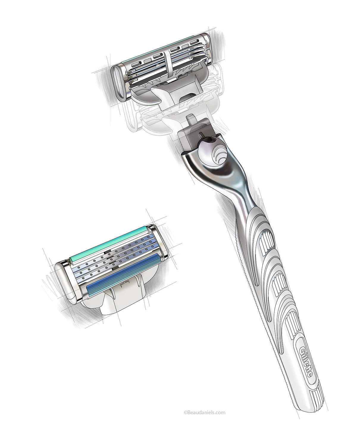 Gillette razor