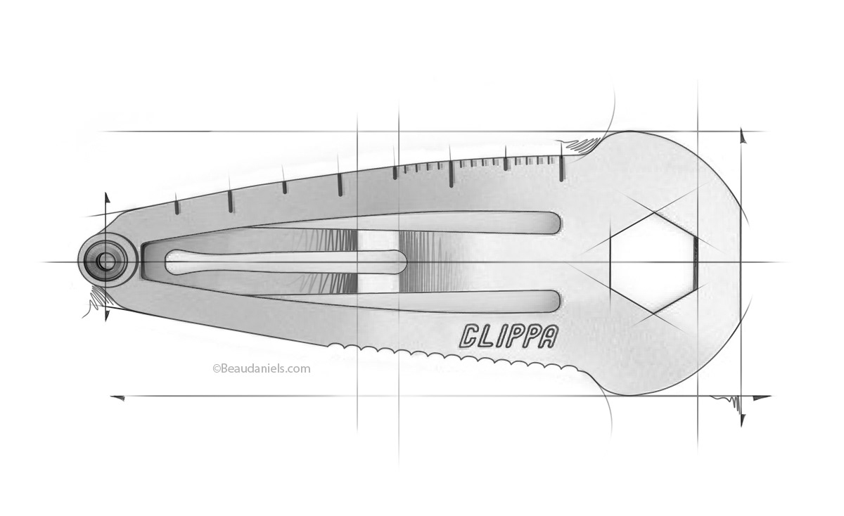 Restoration Hardware. "Clippa" multi tool.