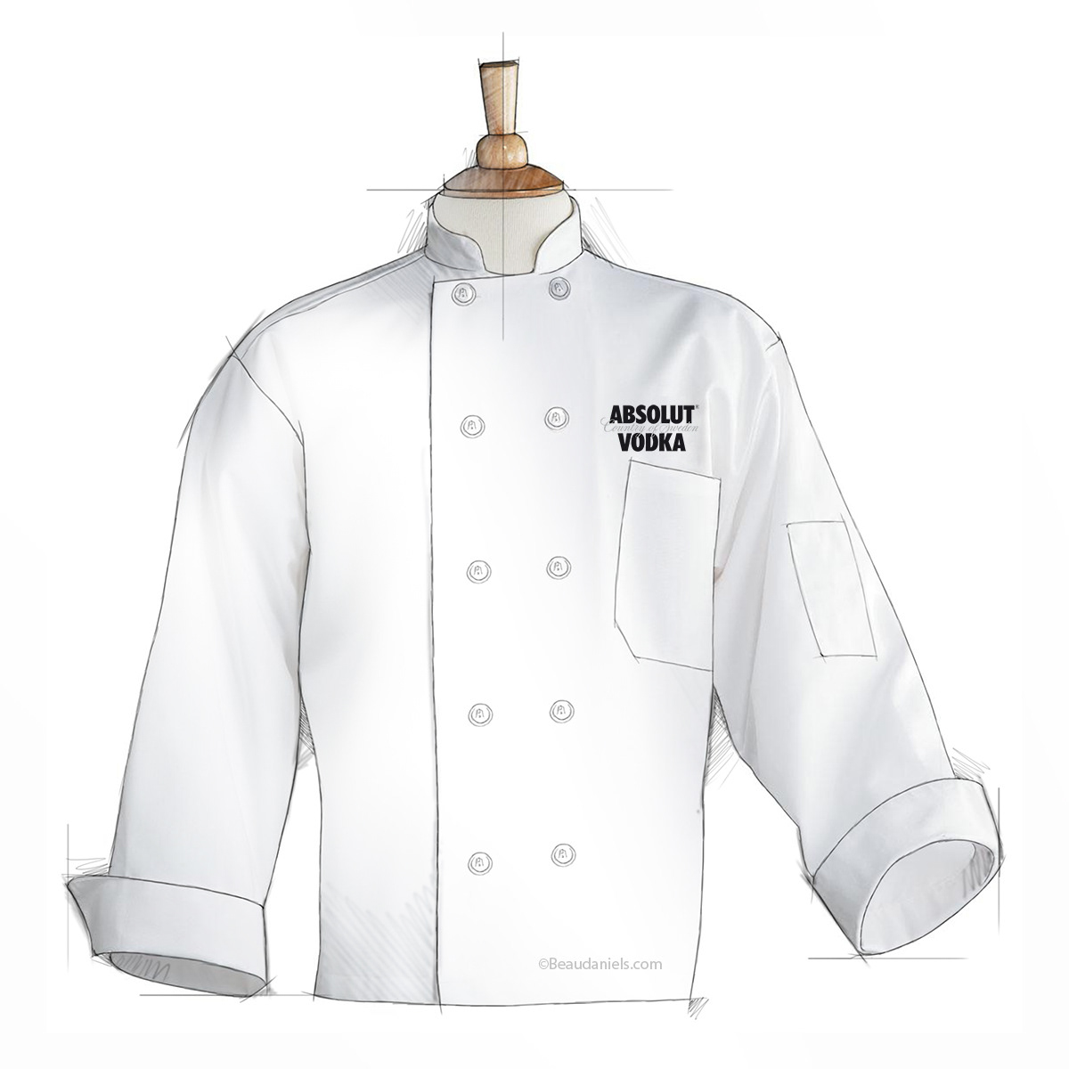 Absolut, Chef's jacket.
