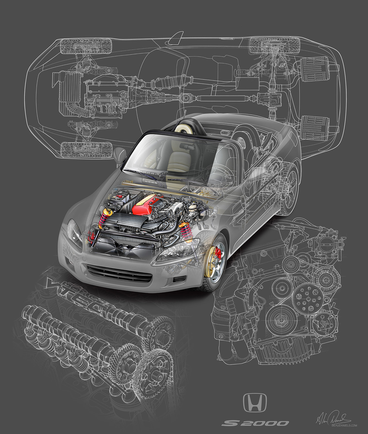 Honda S2000 Sebring Silver