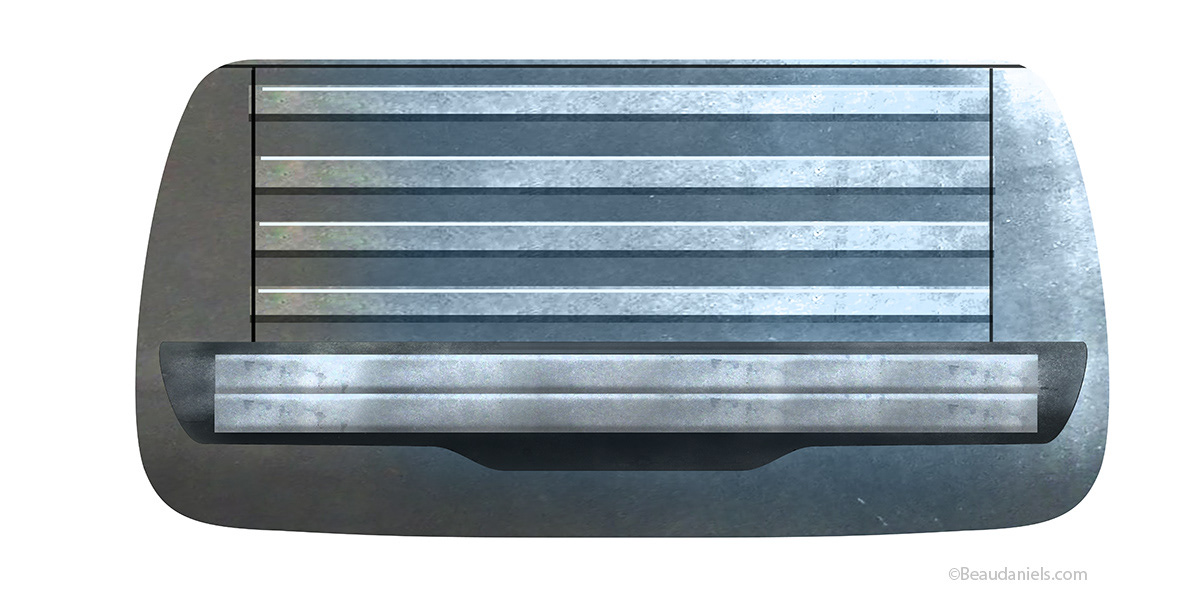 Tailgate wrap for the Hilux.