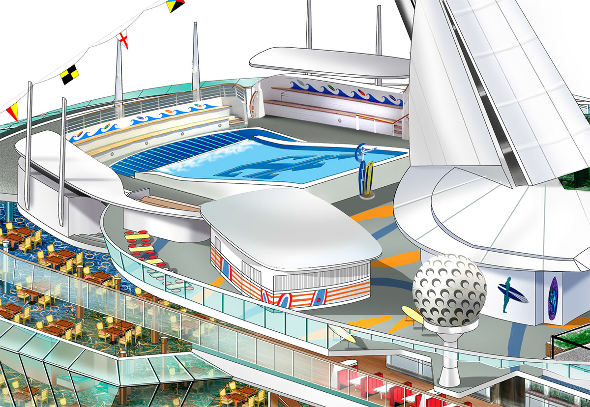 Freedom of the Seas, Waverider.