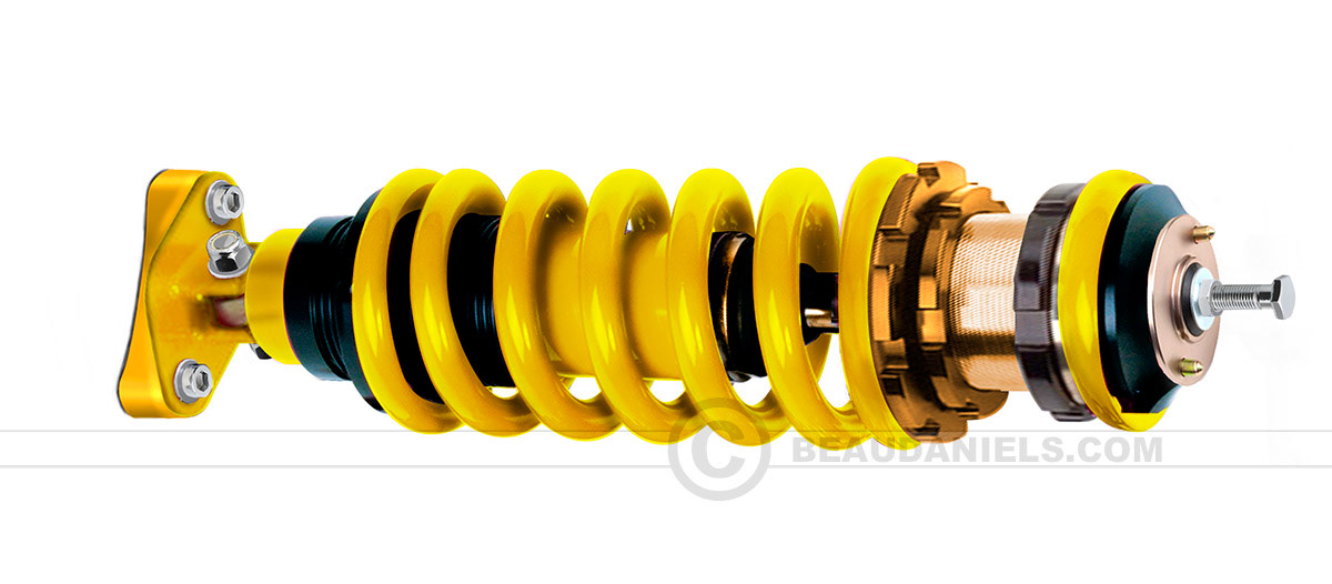 Coil over shock unit.