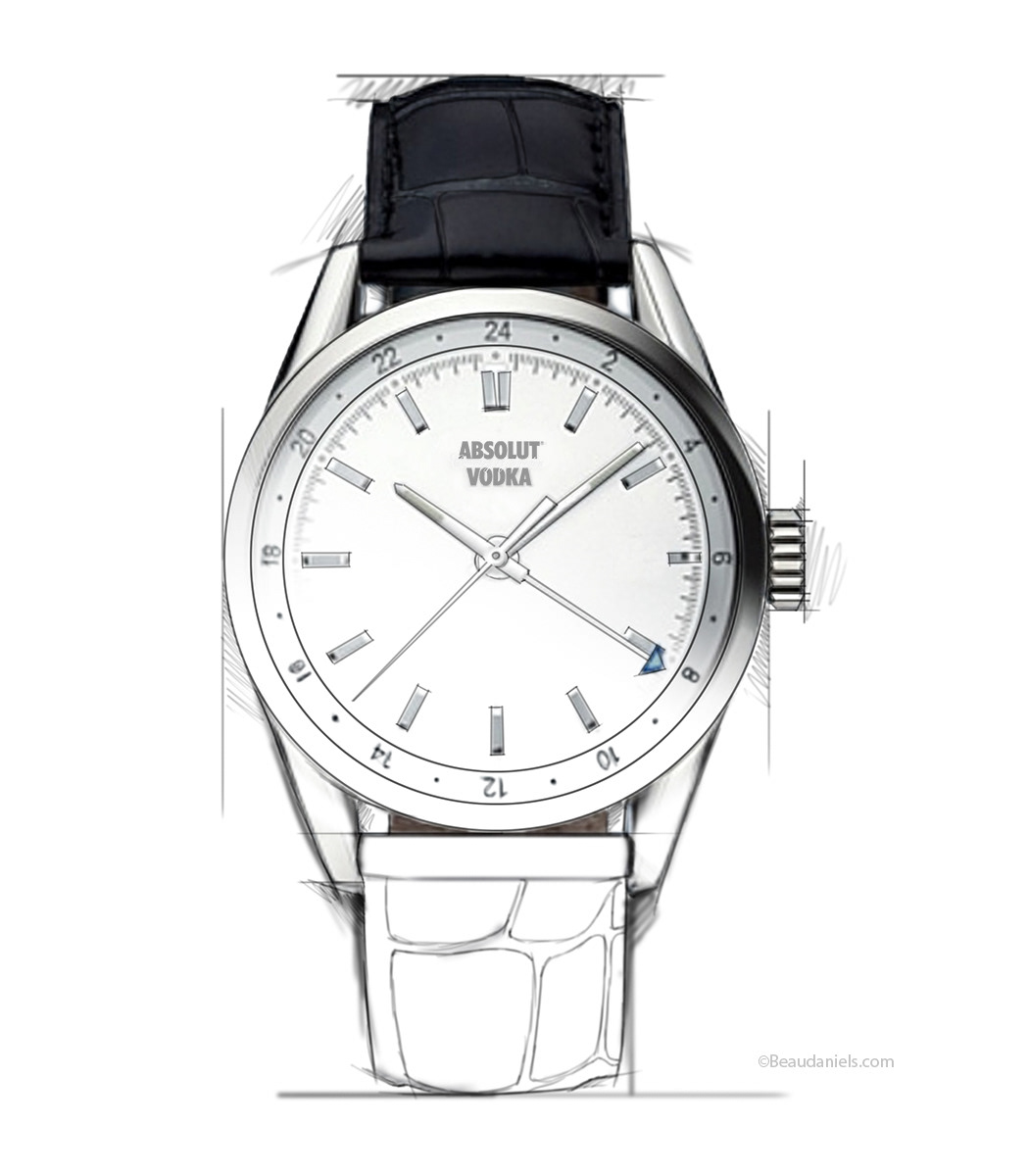 Absolut, mans watch.