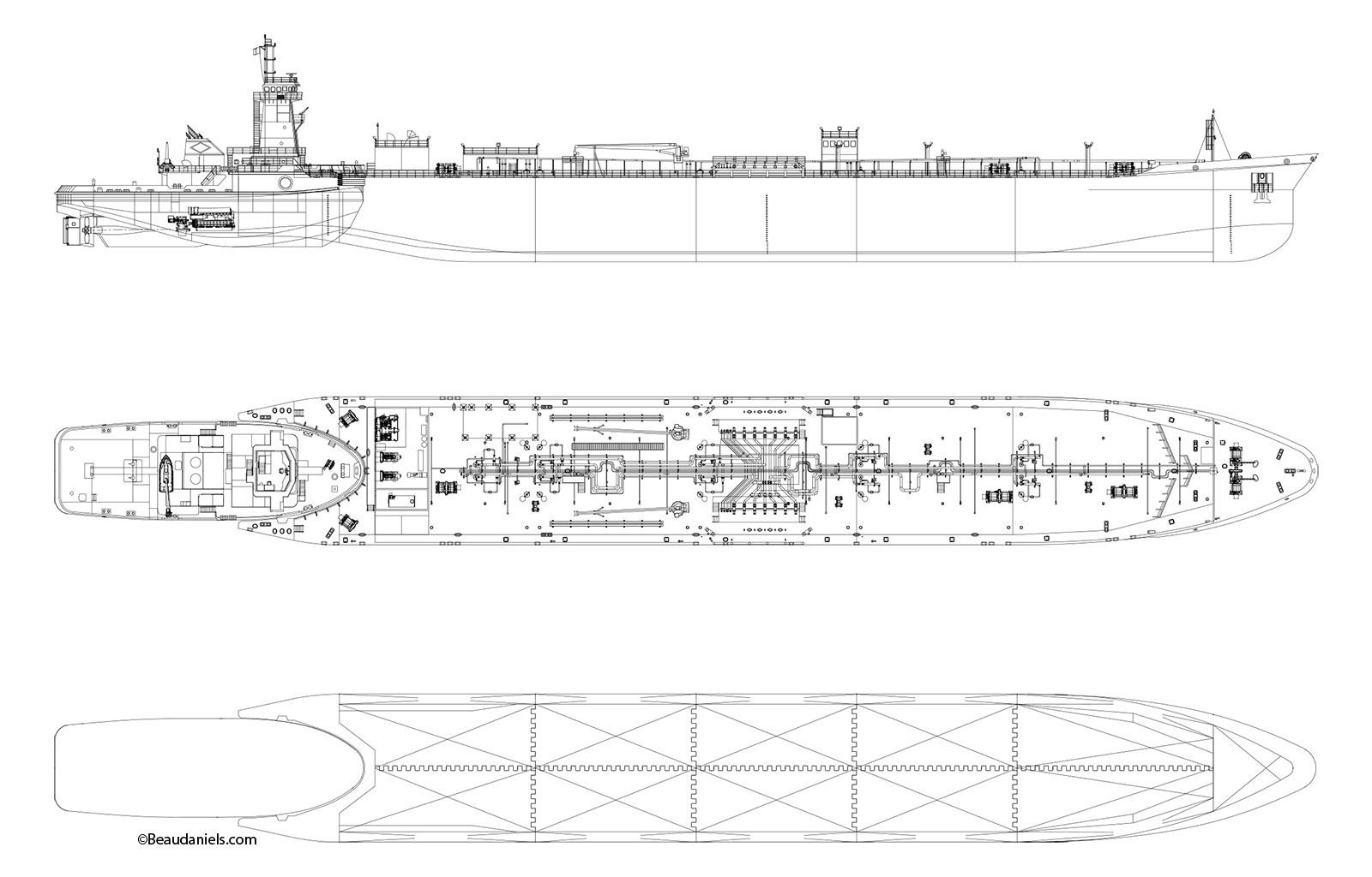 tanker ship blueprints