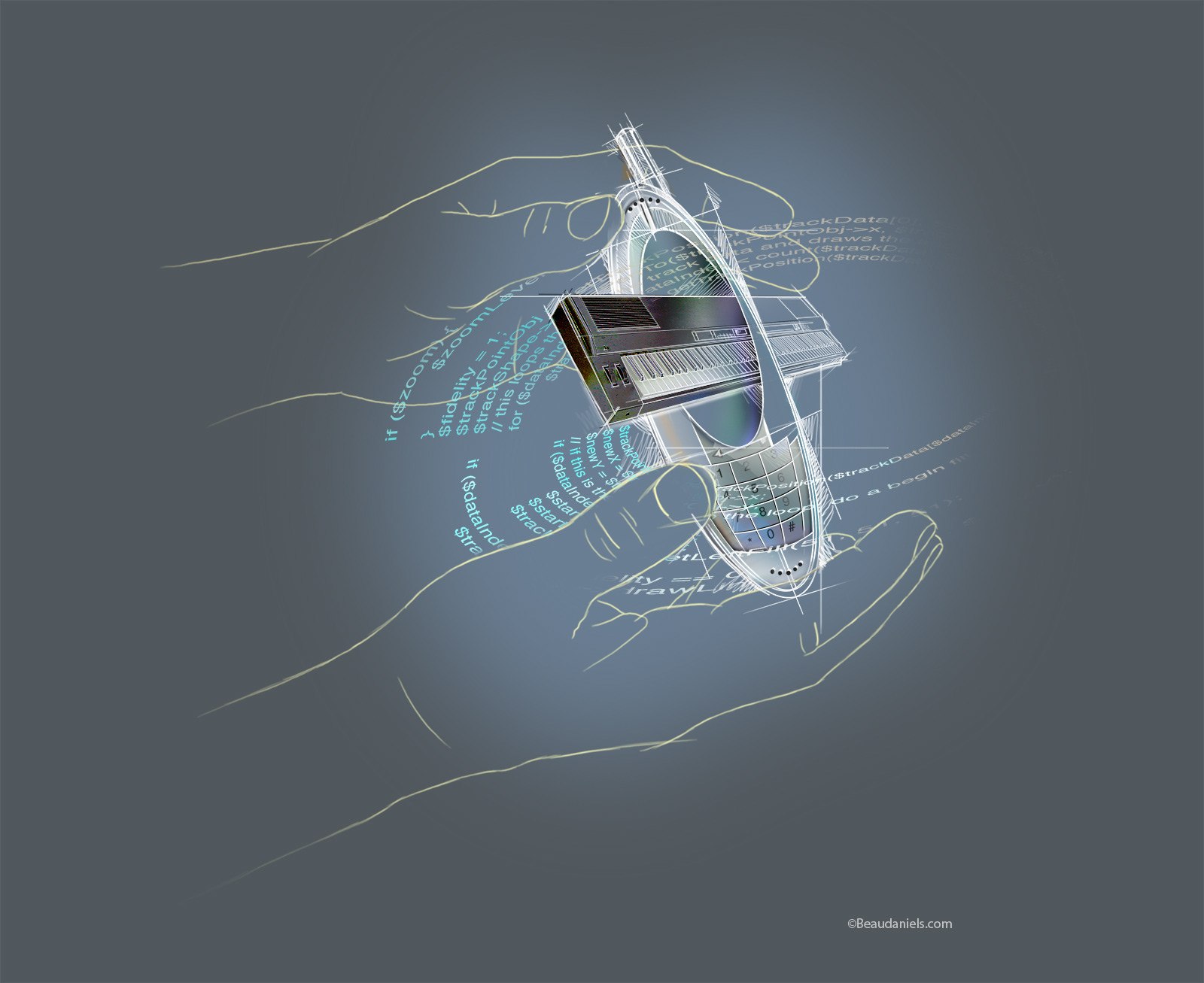 Concept illustrations for Motorola.