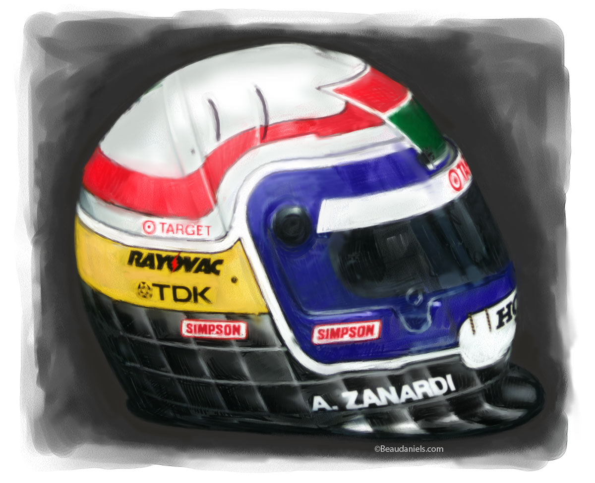 Honda Indy Poster helmet 5