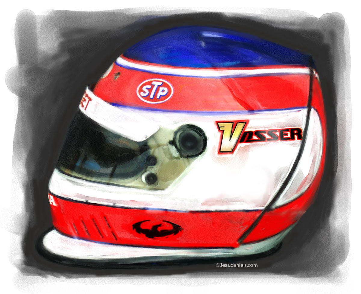 Honda Indy Poster helmet 6