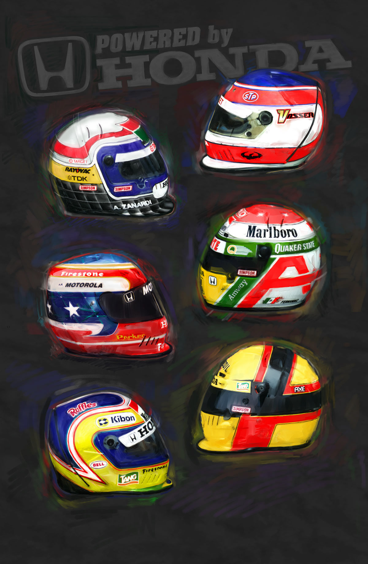 Honda Indy Poster composited.