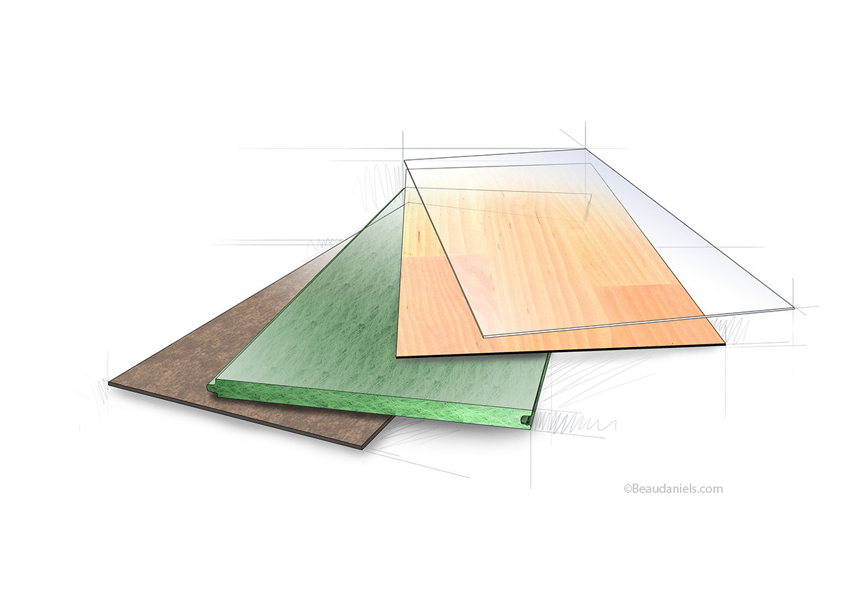 Engineered wood, home edition.