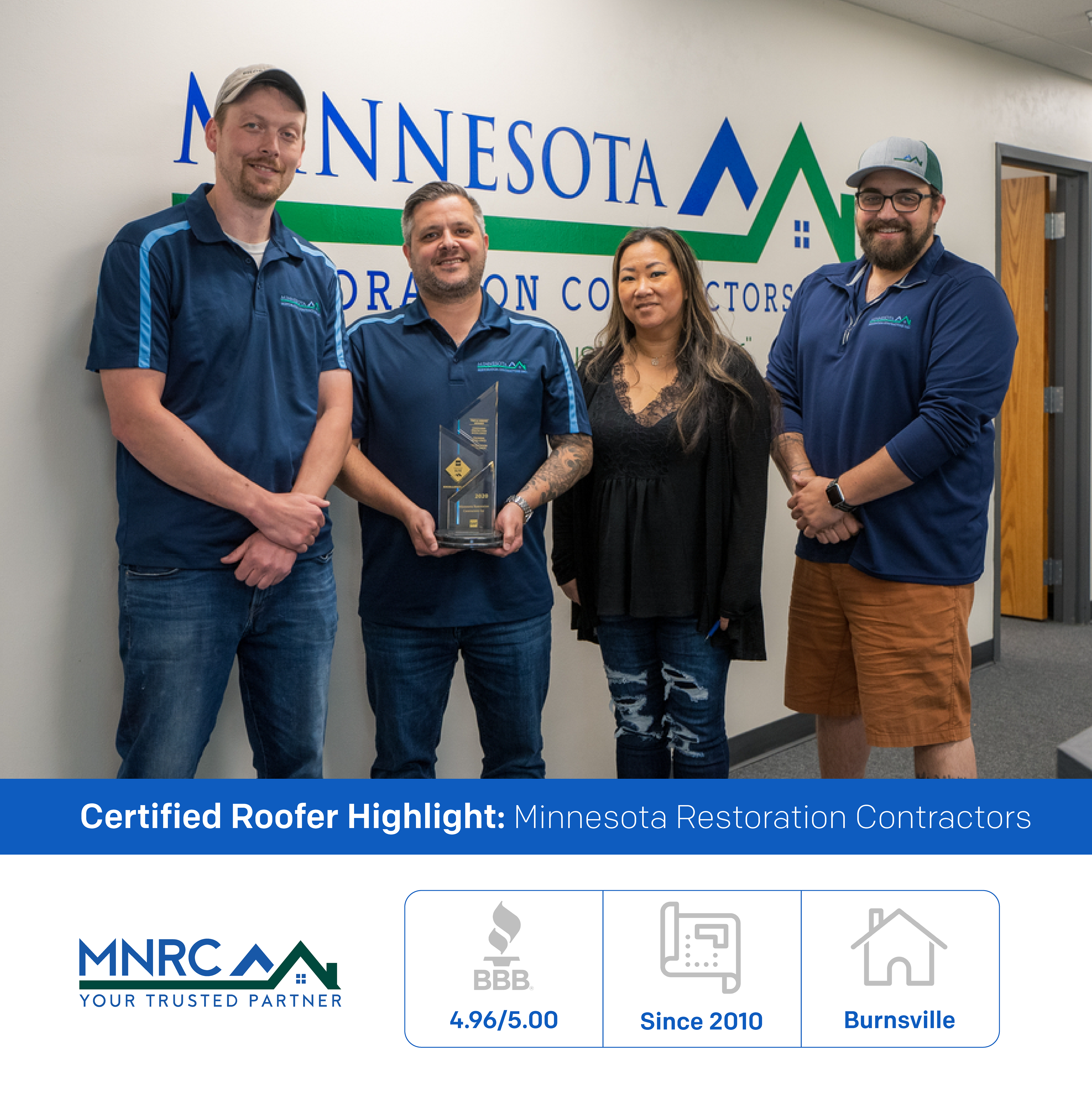 Instagram post - Roofer highlight