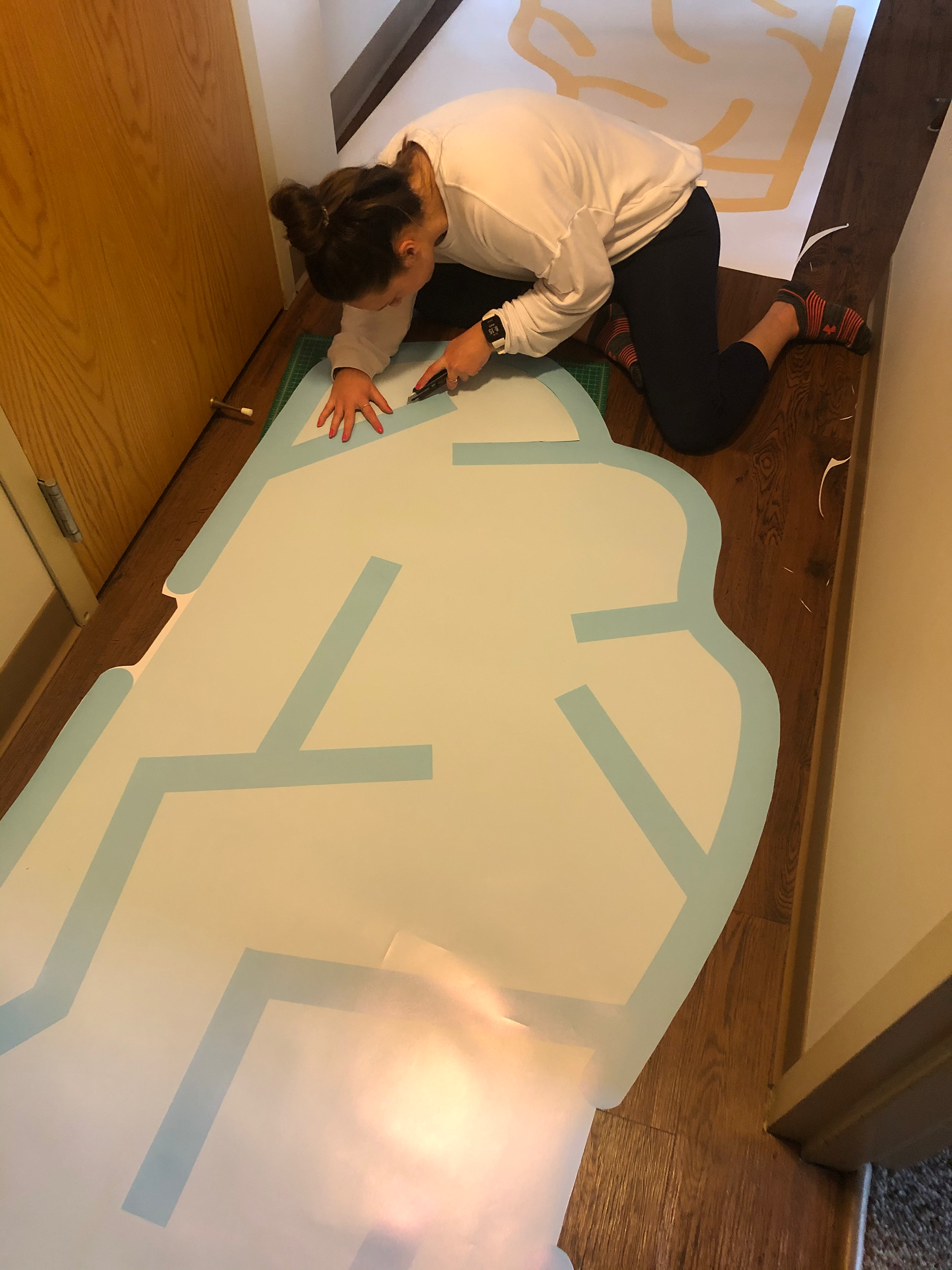 Cutting out the path