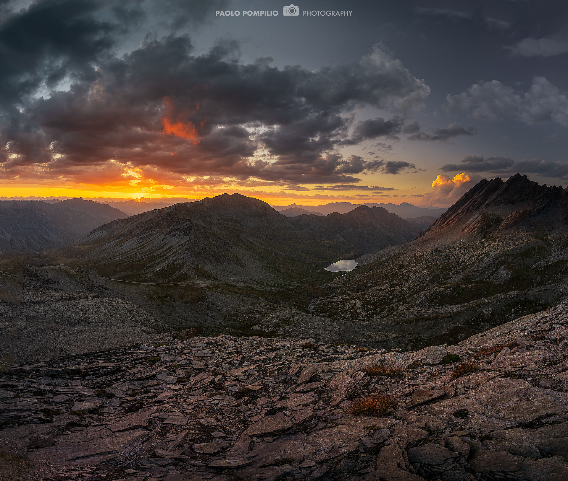 Taillante vista dal Colle dell'agnello