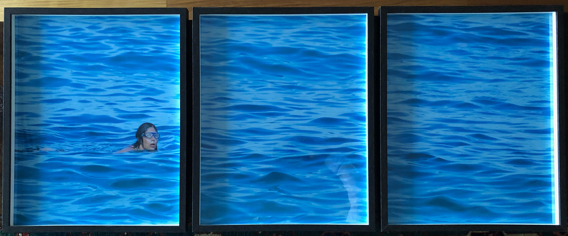 Art. 201 - CHF 180 - "Allenamento" - 3 x 40x50 cm