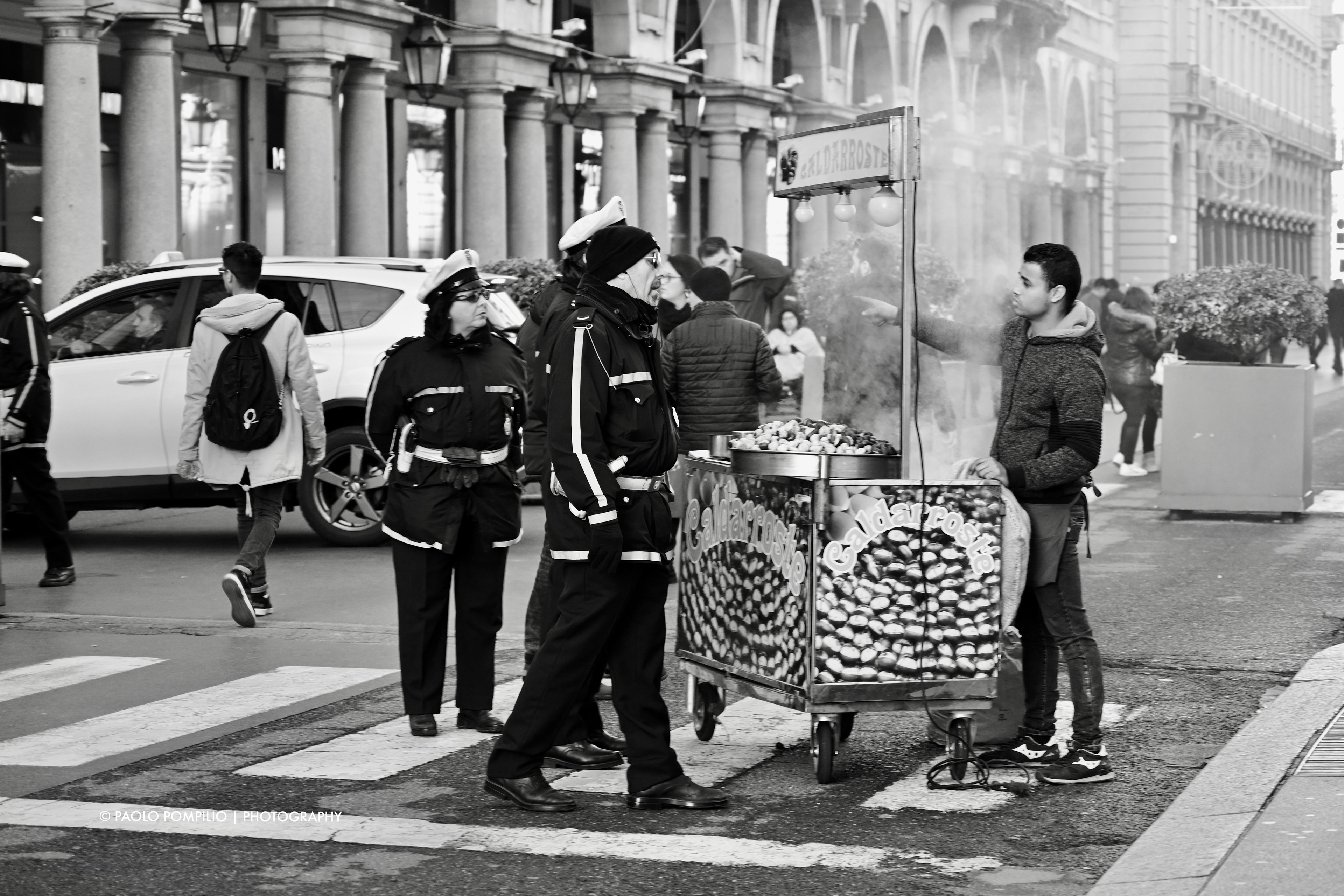 Art. 504 - CHF 120 - Caldarroste  - Fineart su Forex -cm 45x30