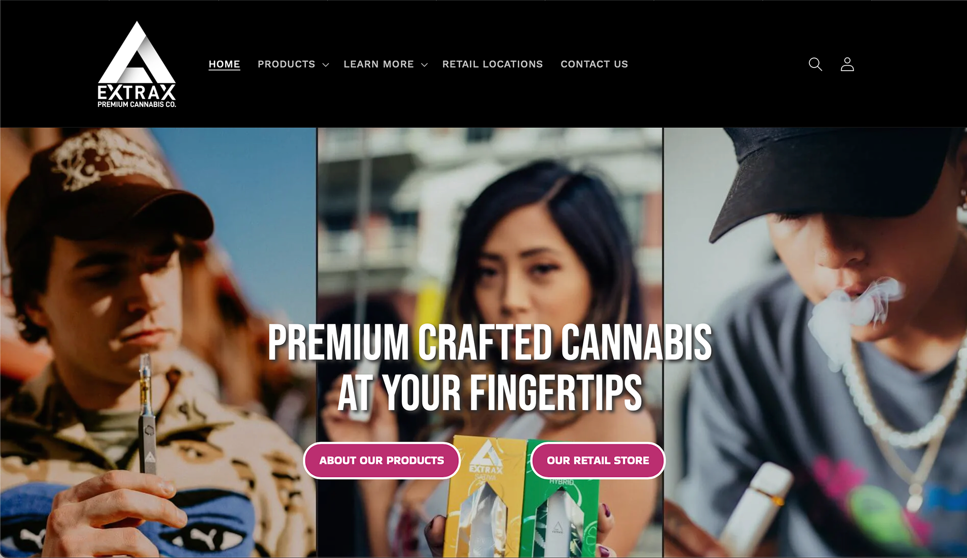 Extrax Website Revamp