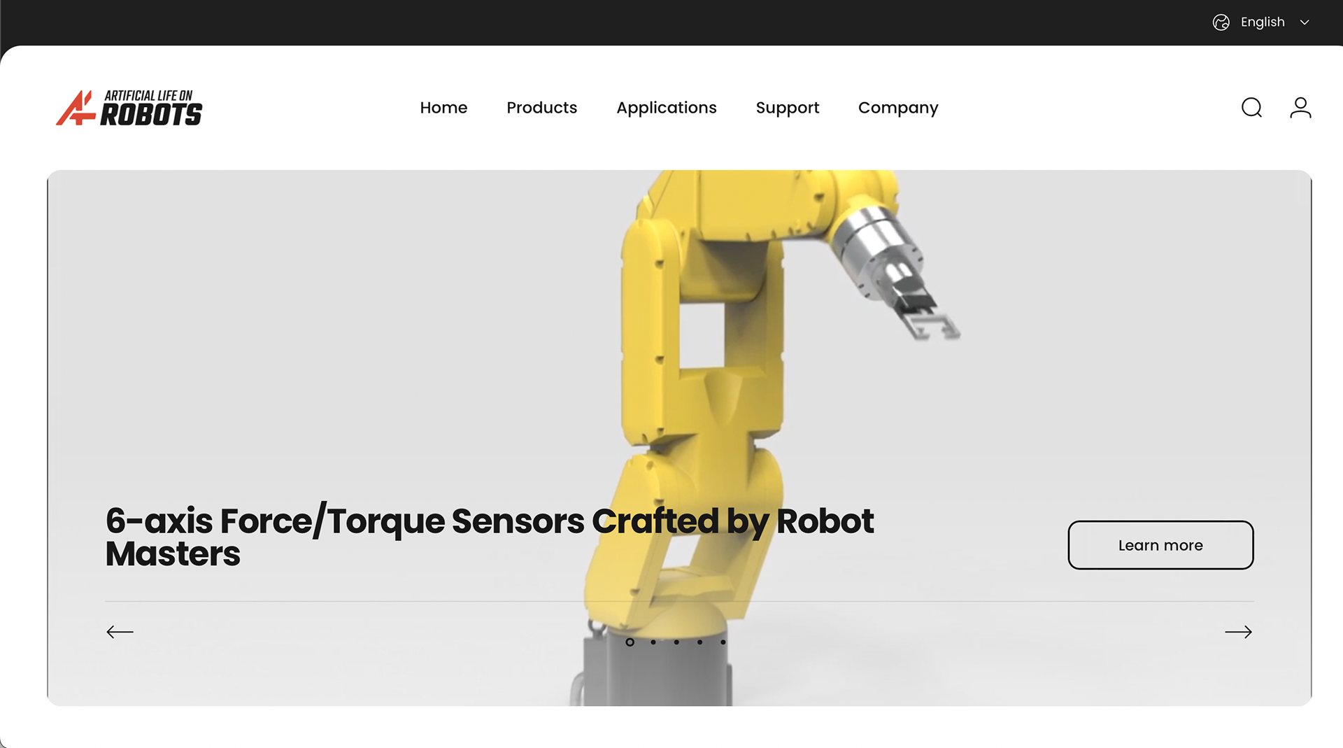 AL.Robot Web Design