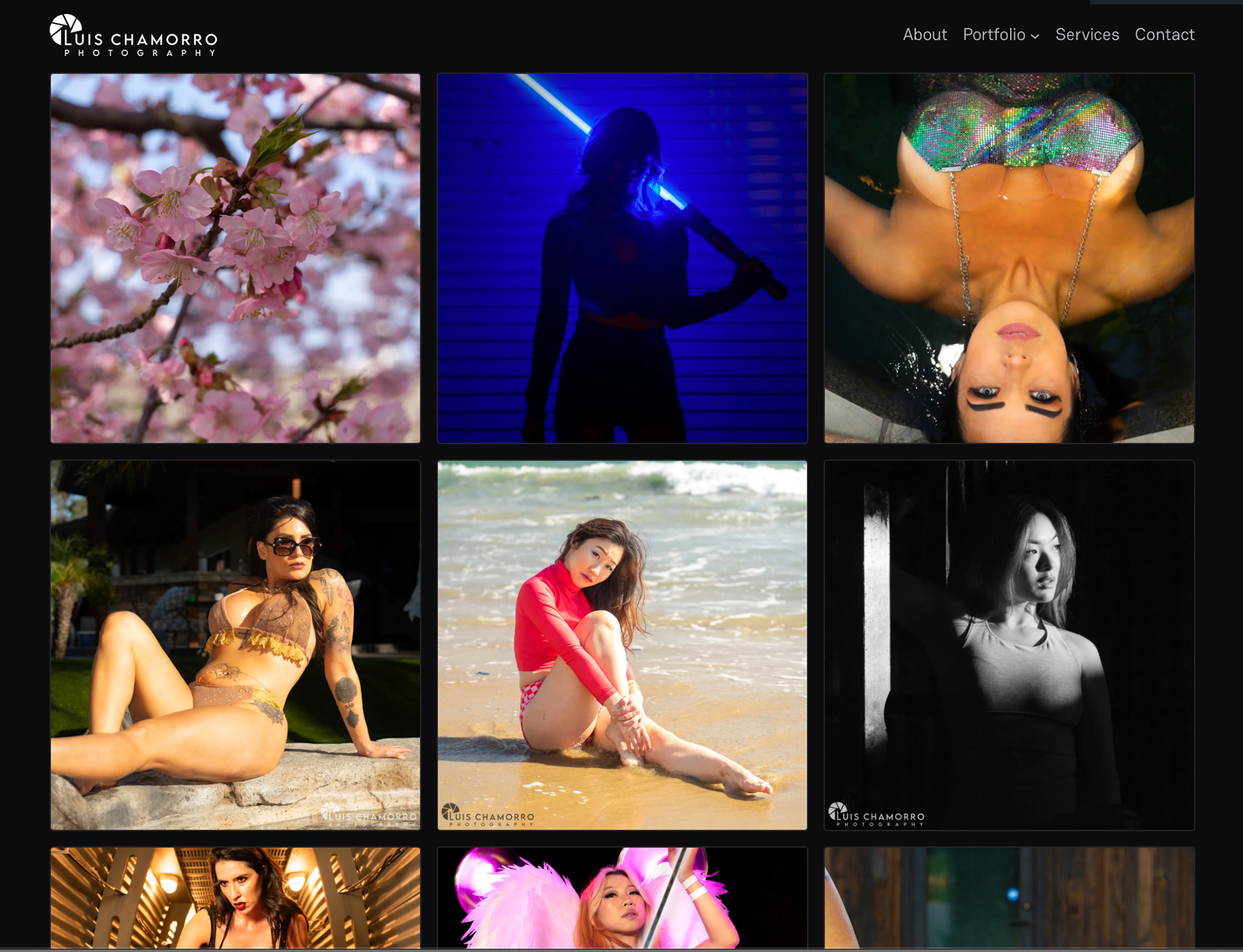 Luis Chamorro Photography Website