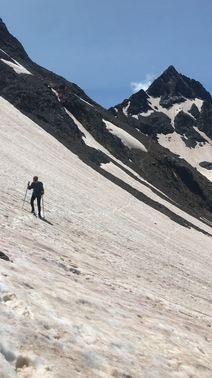 photo prise pendant mon trek en Belledonne