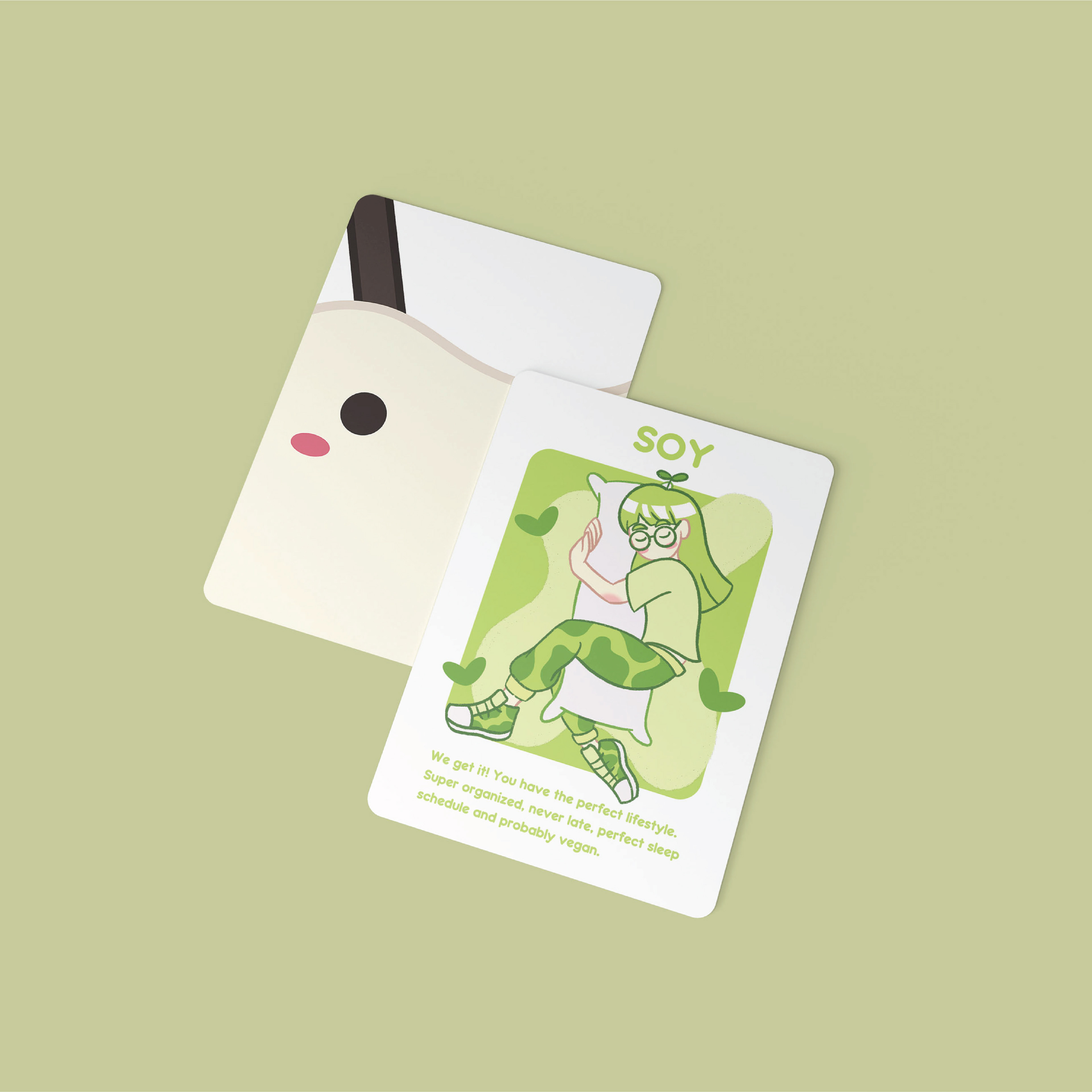 Soy Milk Card