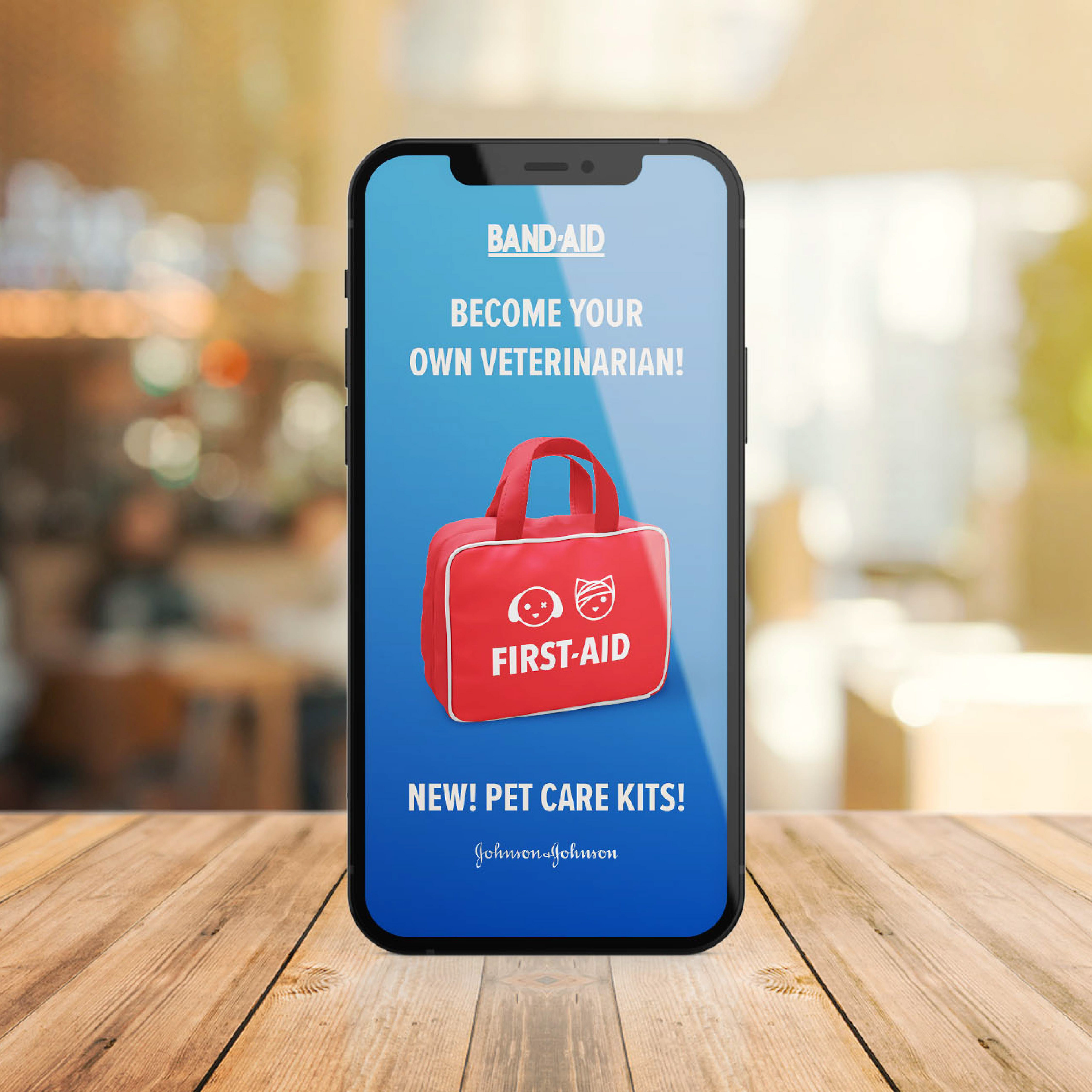 Pet Care Kits Phone Ad