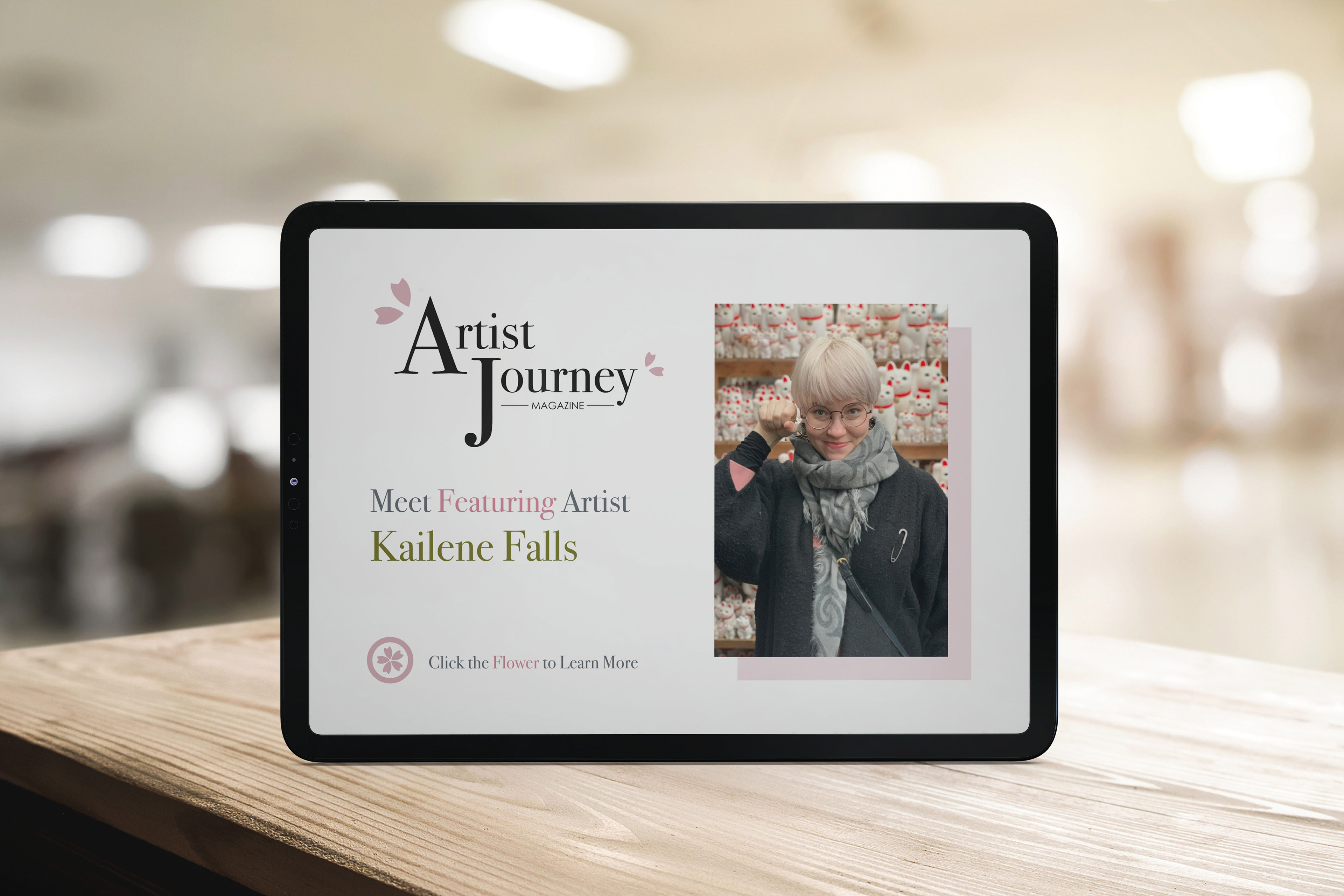 iPad Mockup: Title Page