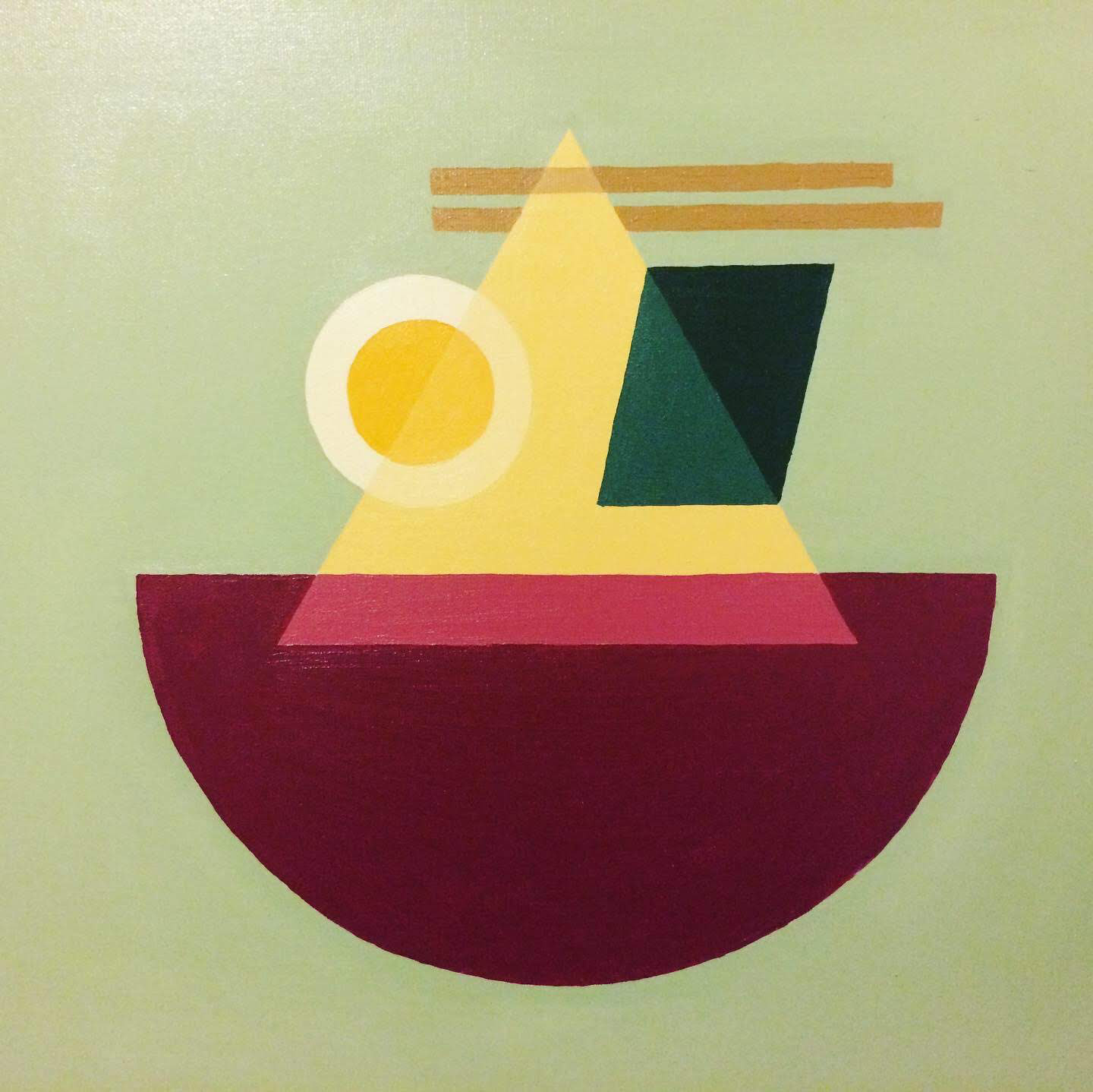 Ramen/ Oil on Canvas (Goldfarb 2022)