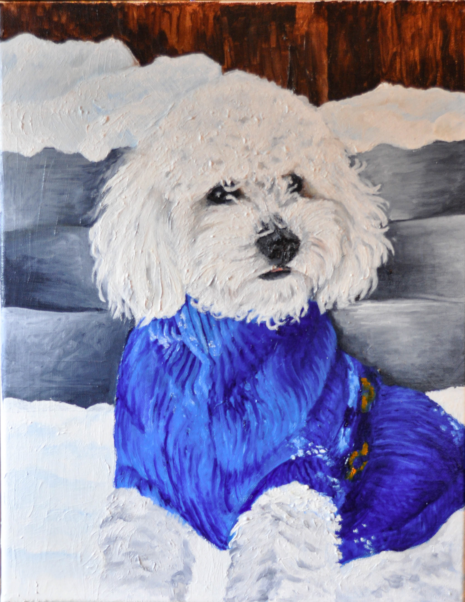 Joey, 2020, Oil on canvas - Commissioned Piece