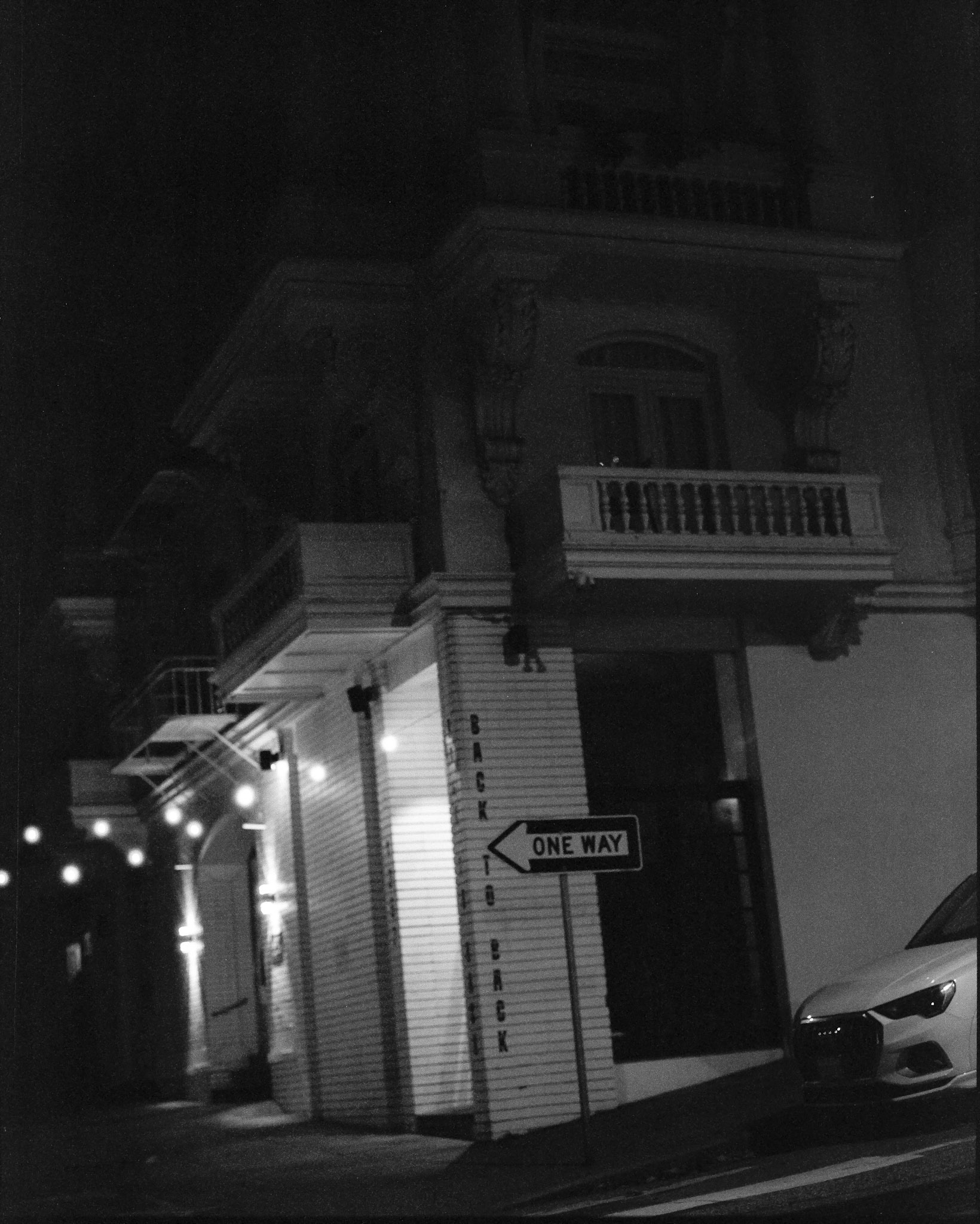 on Ilford 3200
