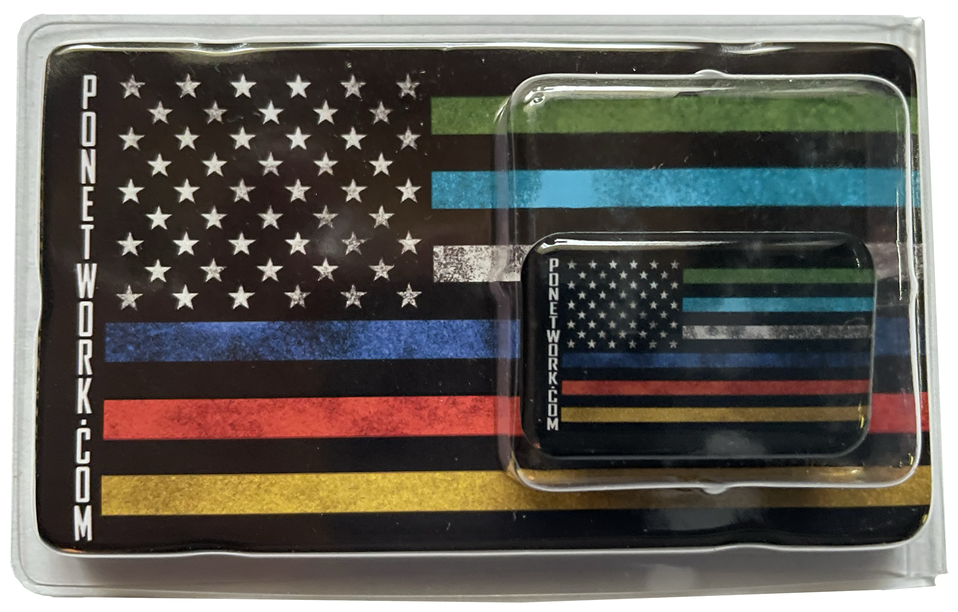 2023 TMF First Responder Lapel Pins & Stickers