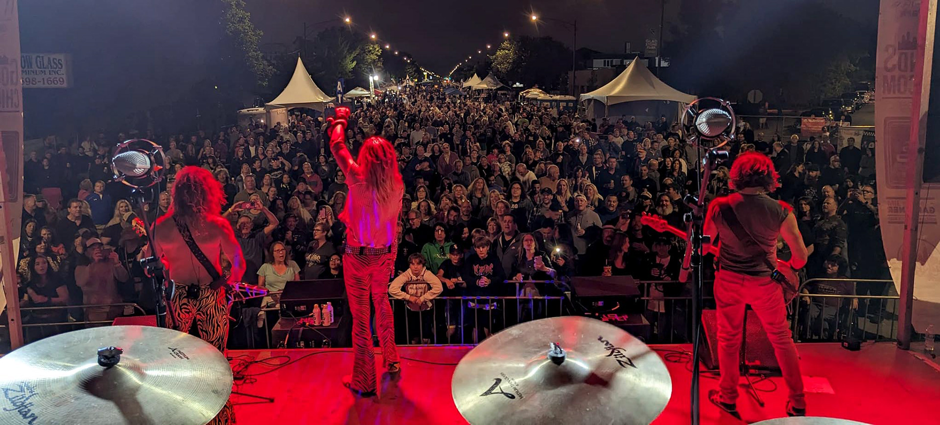 2023 Throwback Music Fest - Nice Crowd!