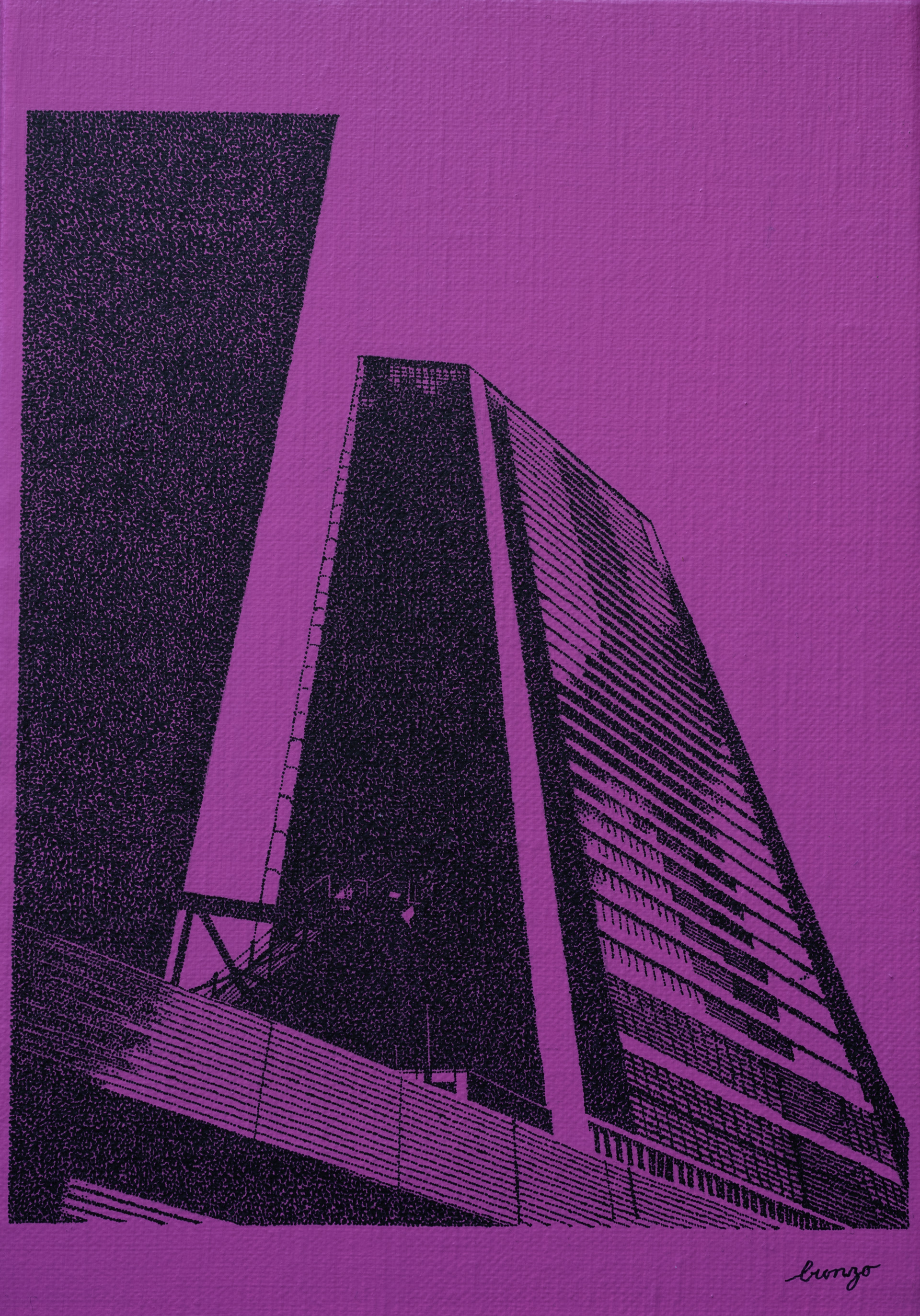 高速道路とビル