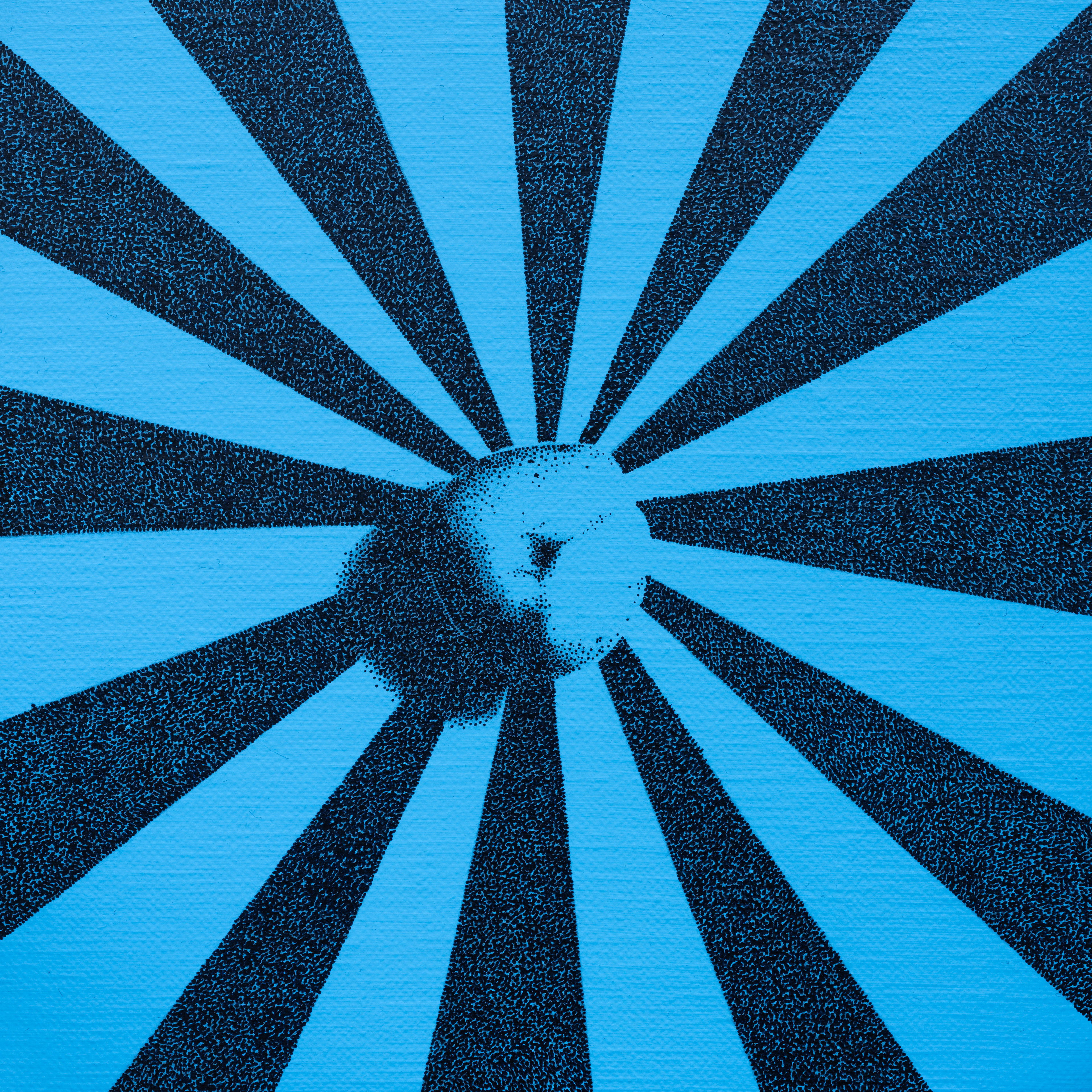 集中線と梅の実