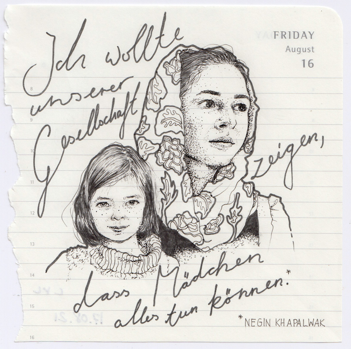 Illustration für Music S Women* e.V.