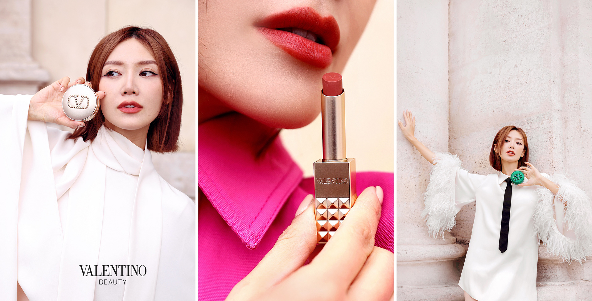 ADV set fotografico campagna moda Valentino Beauty  — Anna Palermo