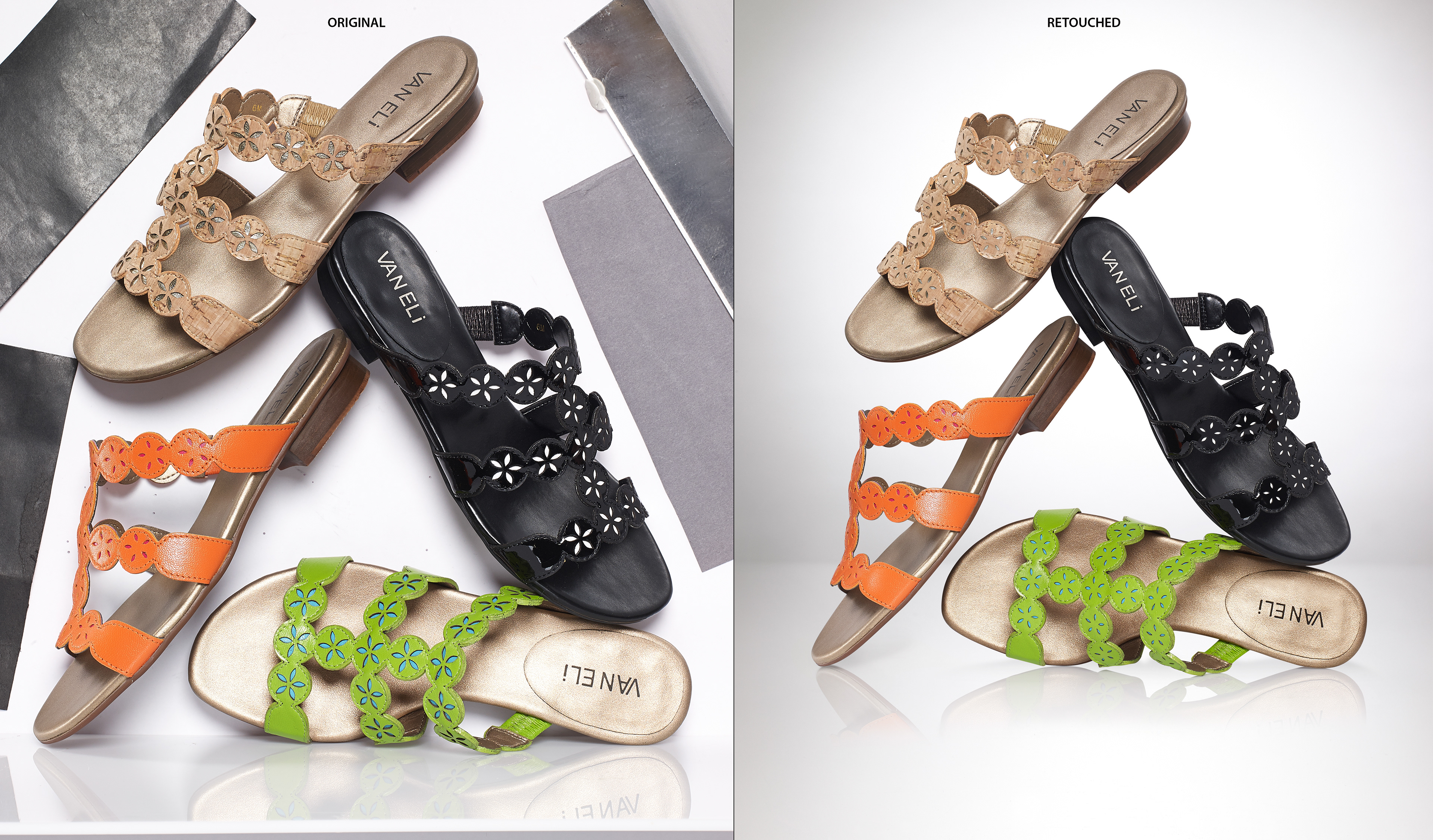 Client: Wolff Shoe   Brand: Vaneli   Photographer: Jerry Tovo