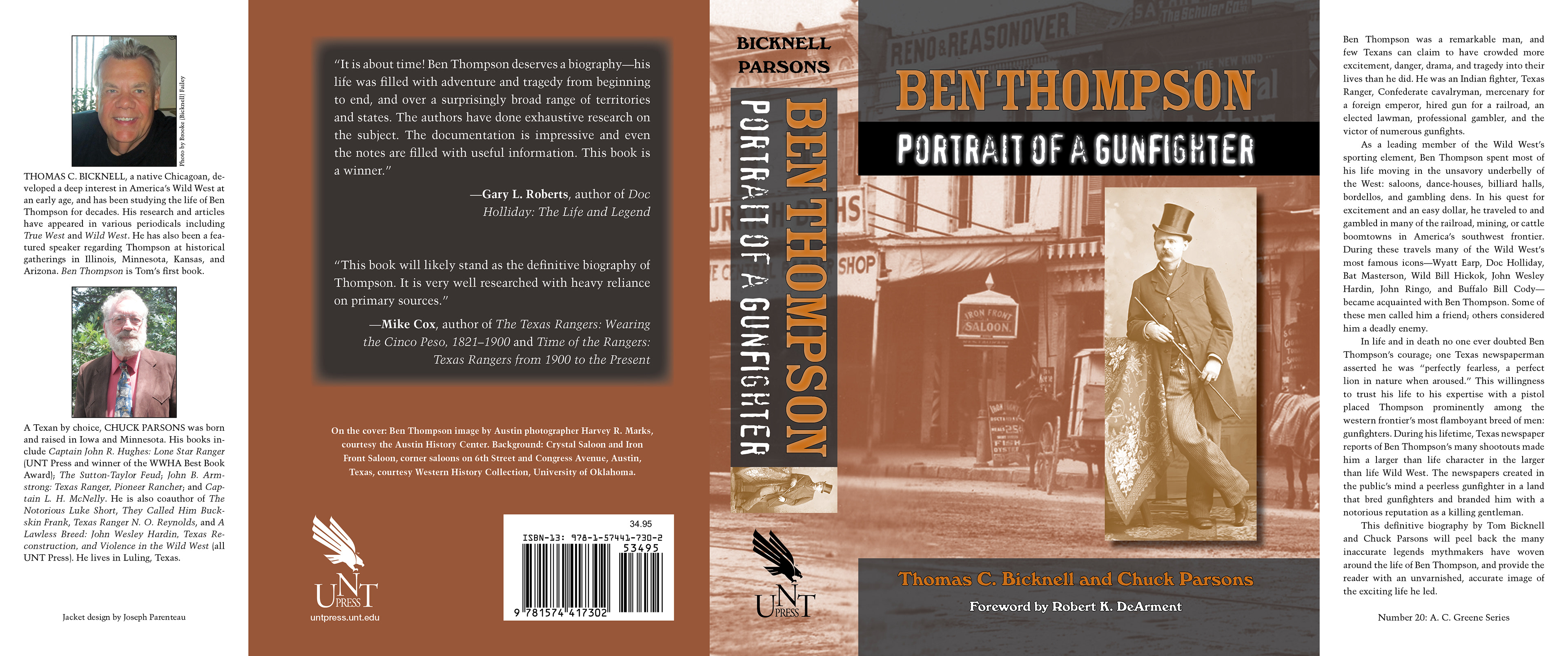 Ben Thompson - Portrait of a Gunfighter