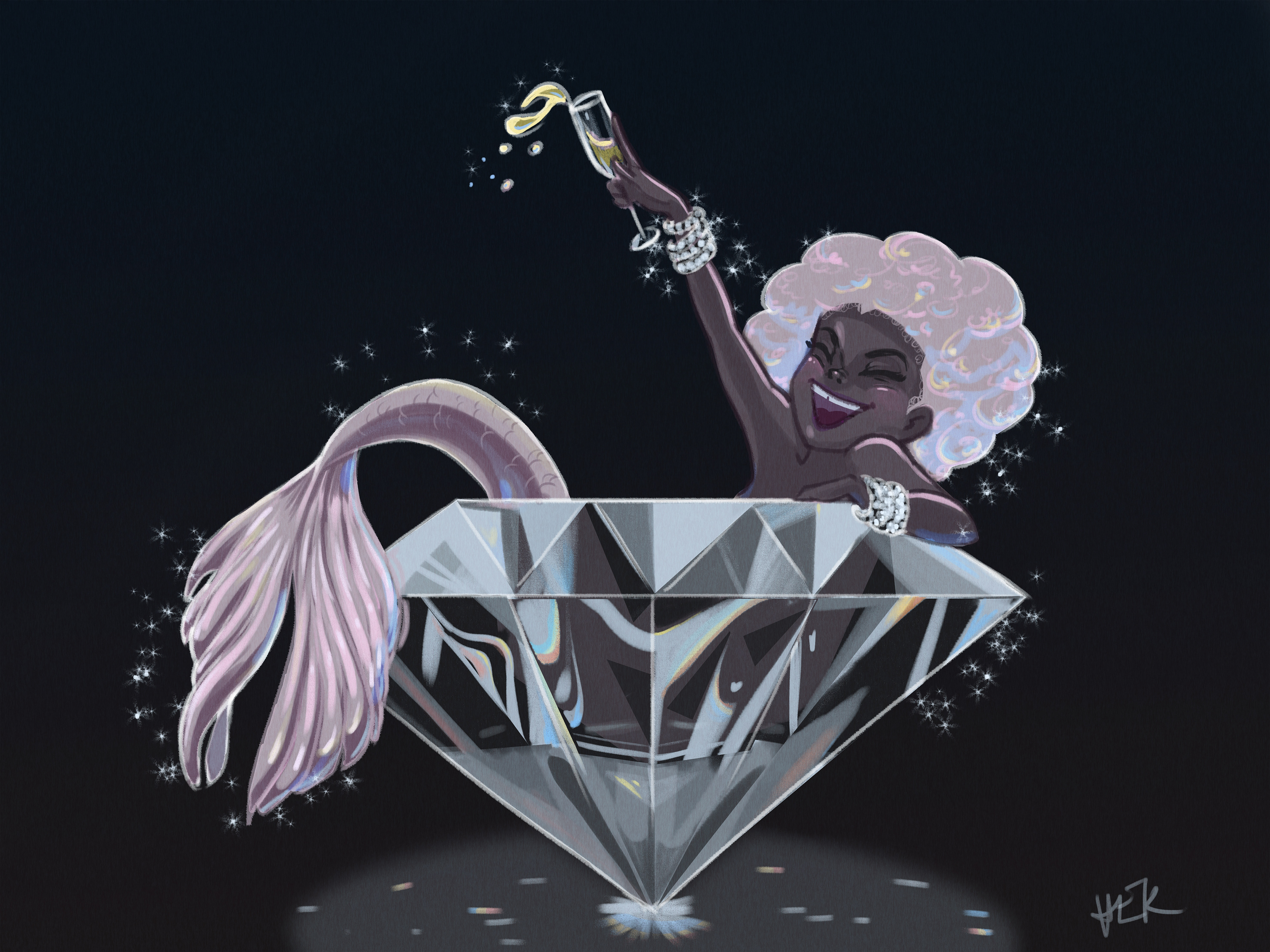 "The Diamond Mermaid"