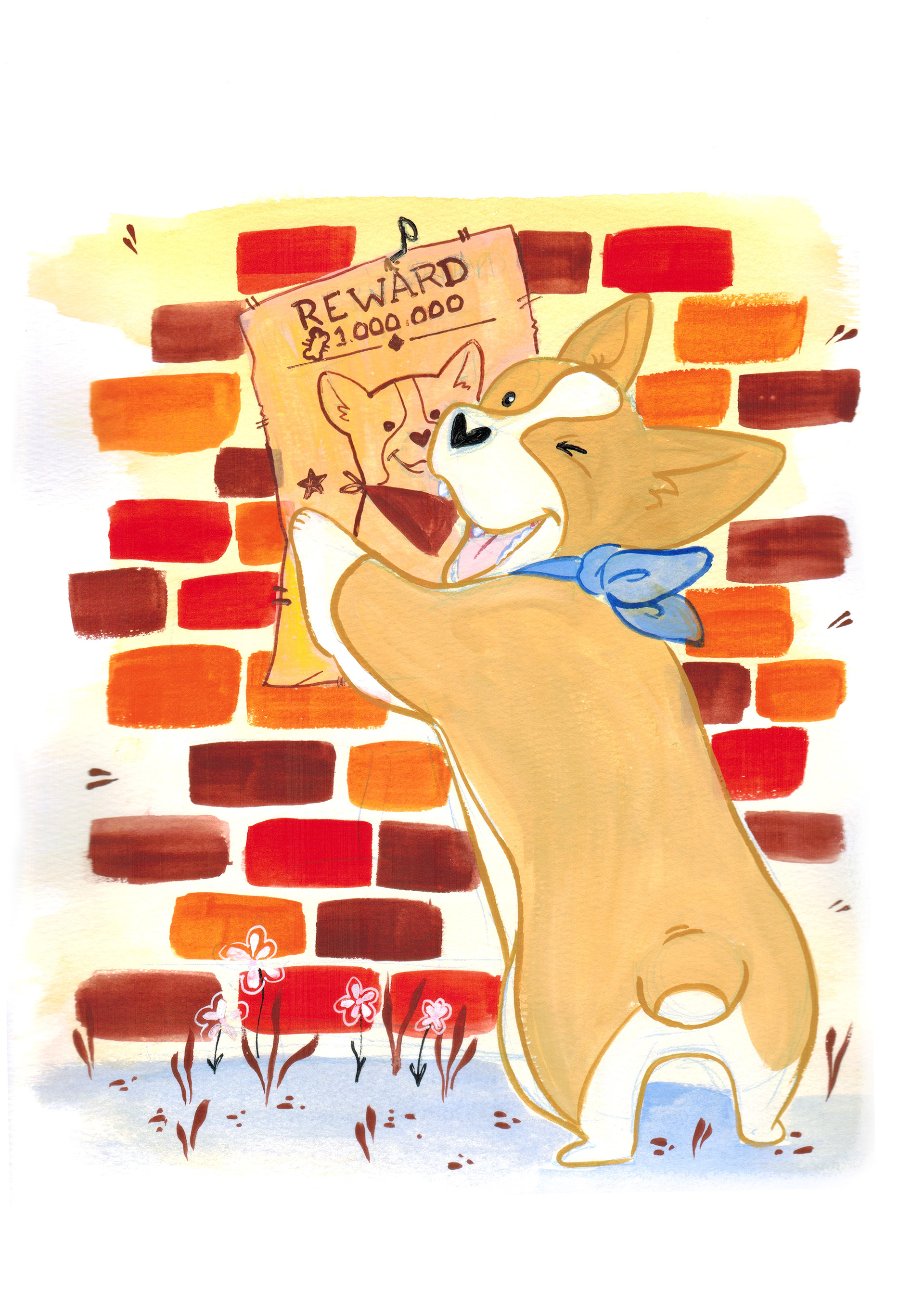 "Corgi Posse - $1,000,000 Kib Reward"