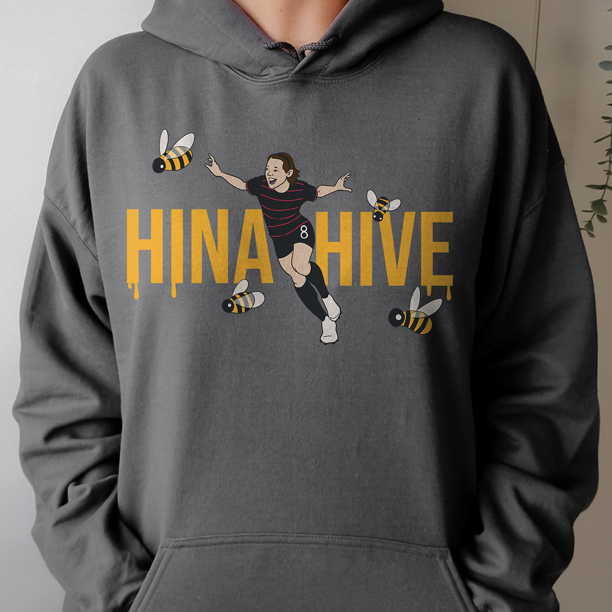 Custom Sweatshirt Commission: "Hina Hive"