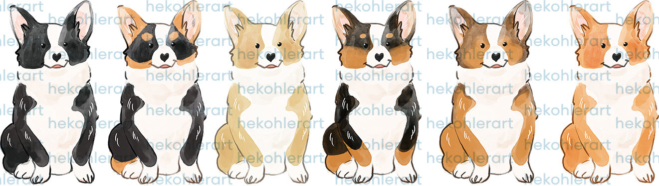 Pembroke Welsh Corgis