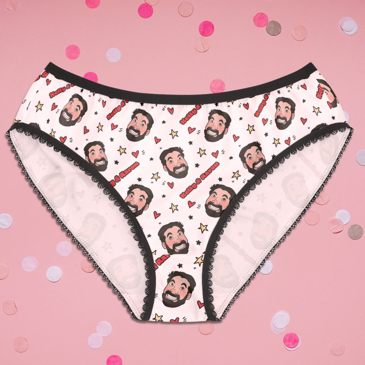 Portrait Commission: Custom Face Bachelorette Gift