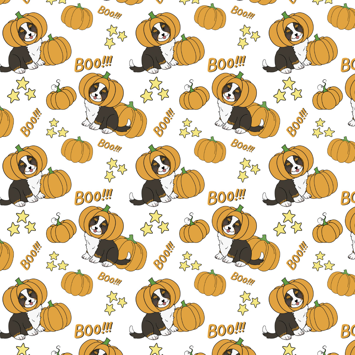 "Berner Boo! Bernese Mountain Dogs"
