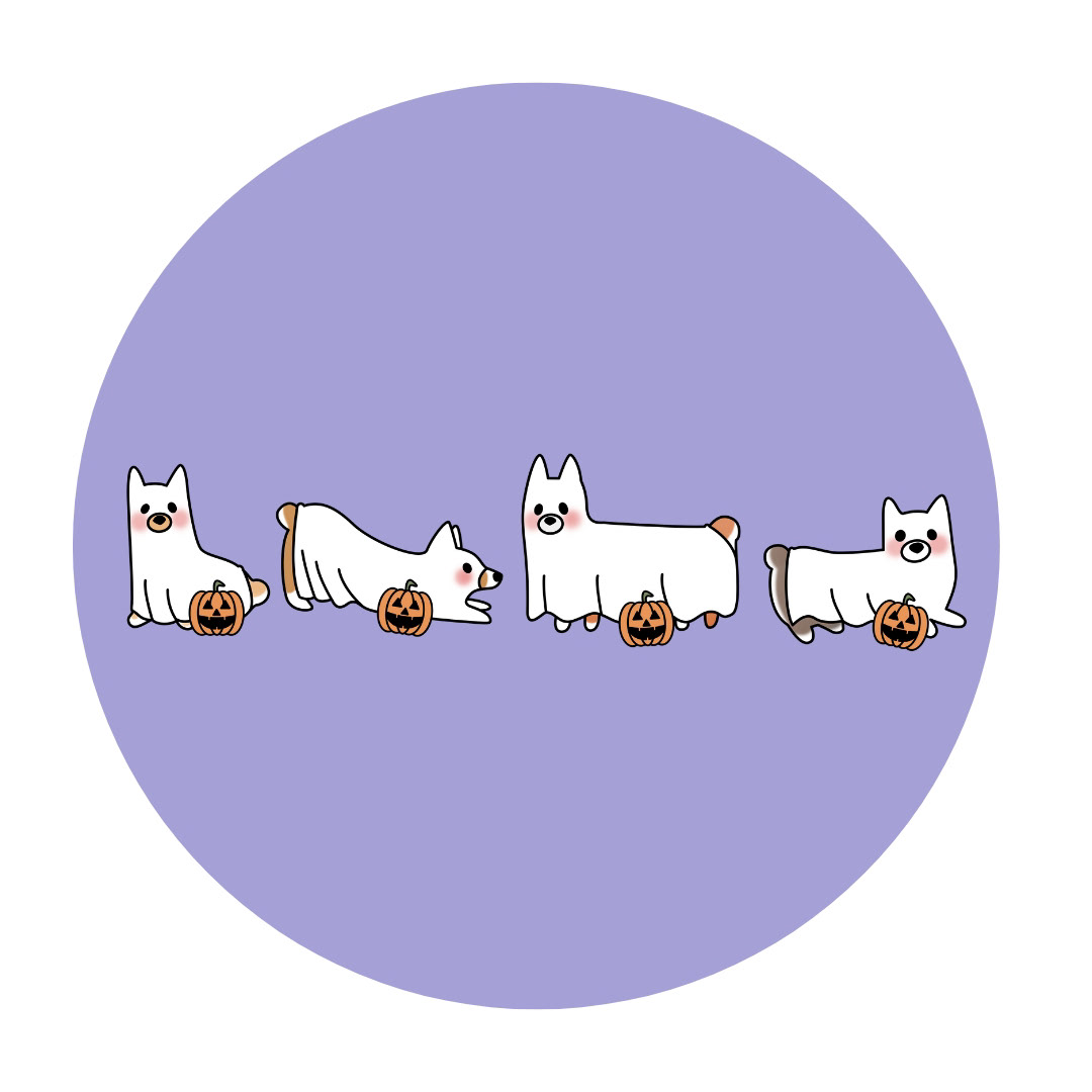 "Ghost Corgis"