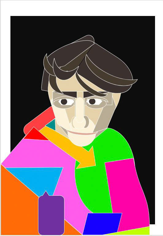 Geometric Abstractionism PortraitÂ