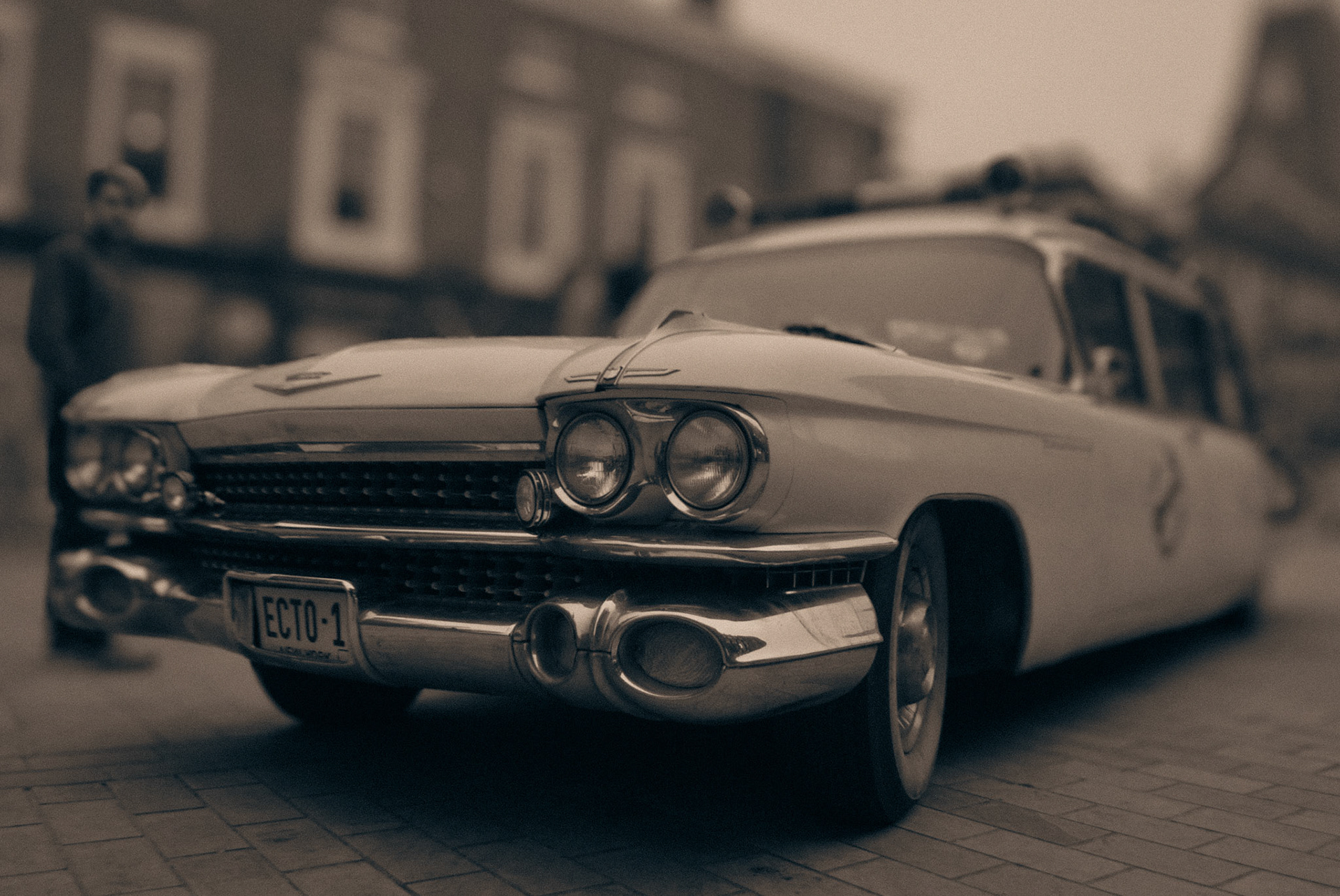 FilmCarHire.'s Ghostbusters Ectomobile in Lincoln