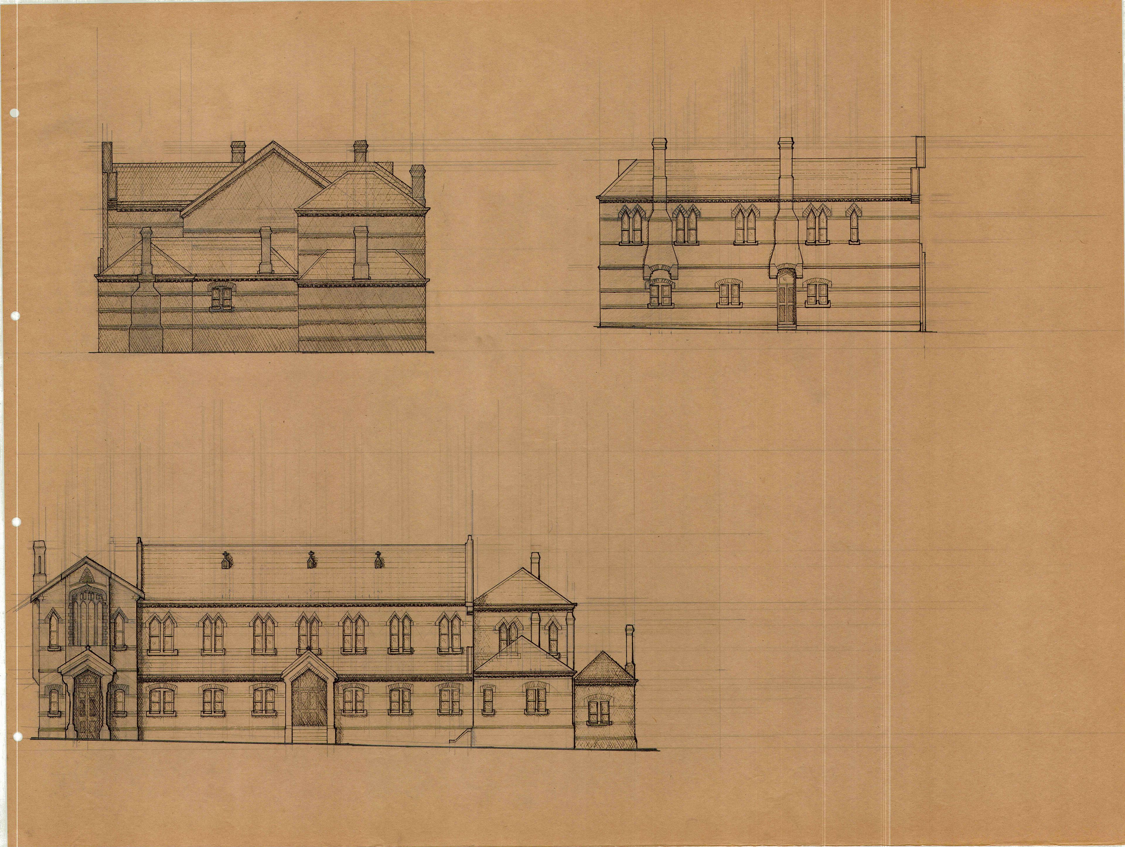 Intended design of original church