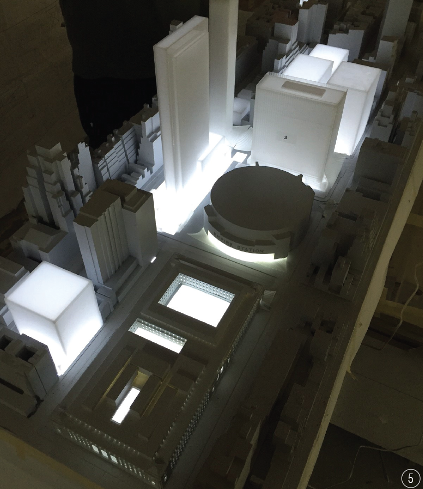 3D printed model